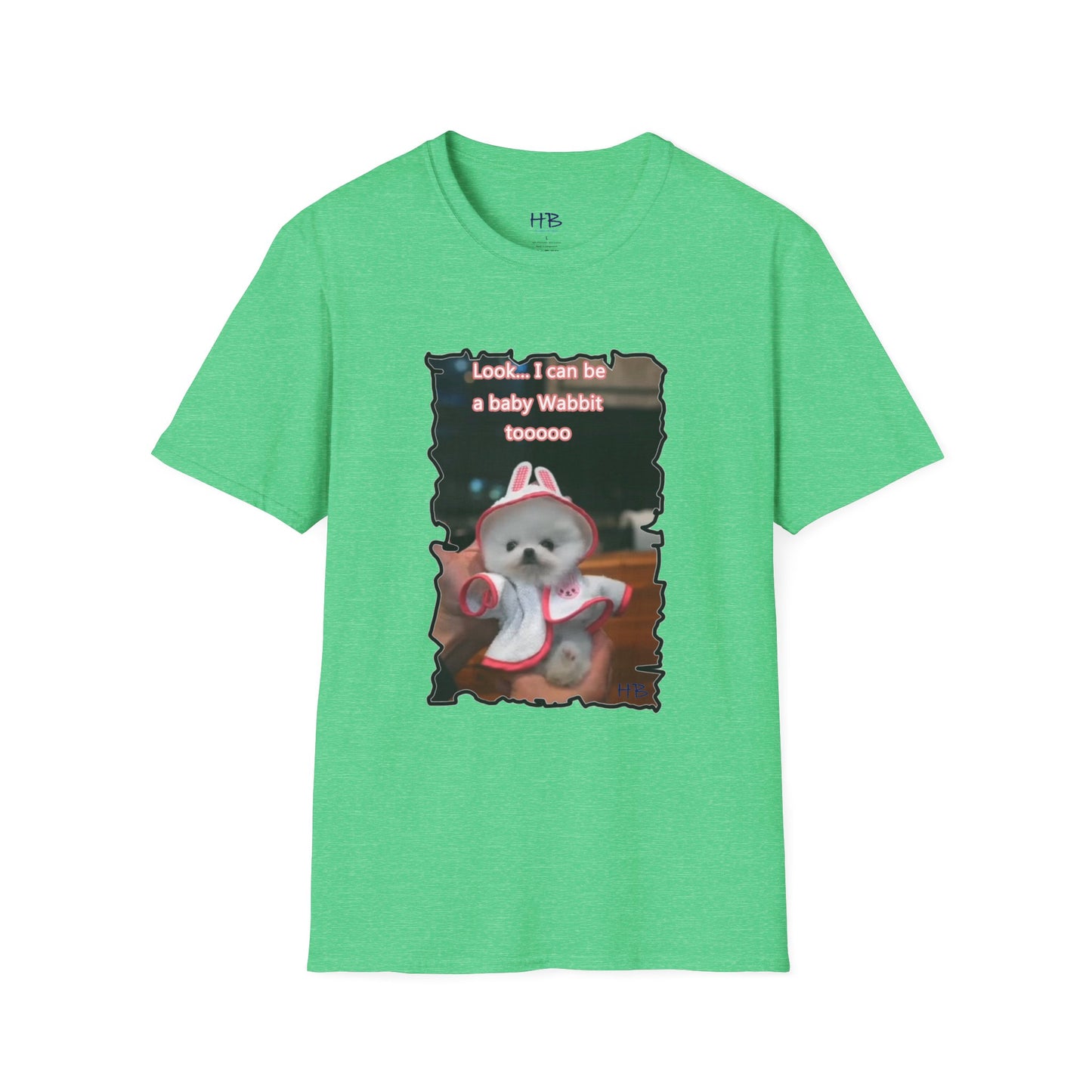 Bichon Maltese puppy dressed in a cute rabbit costume