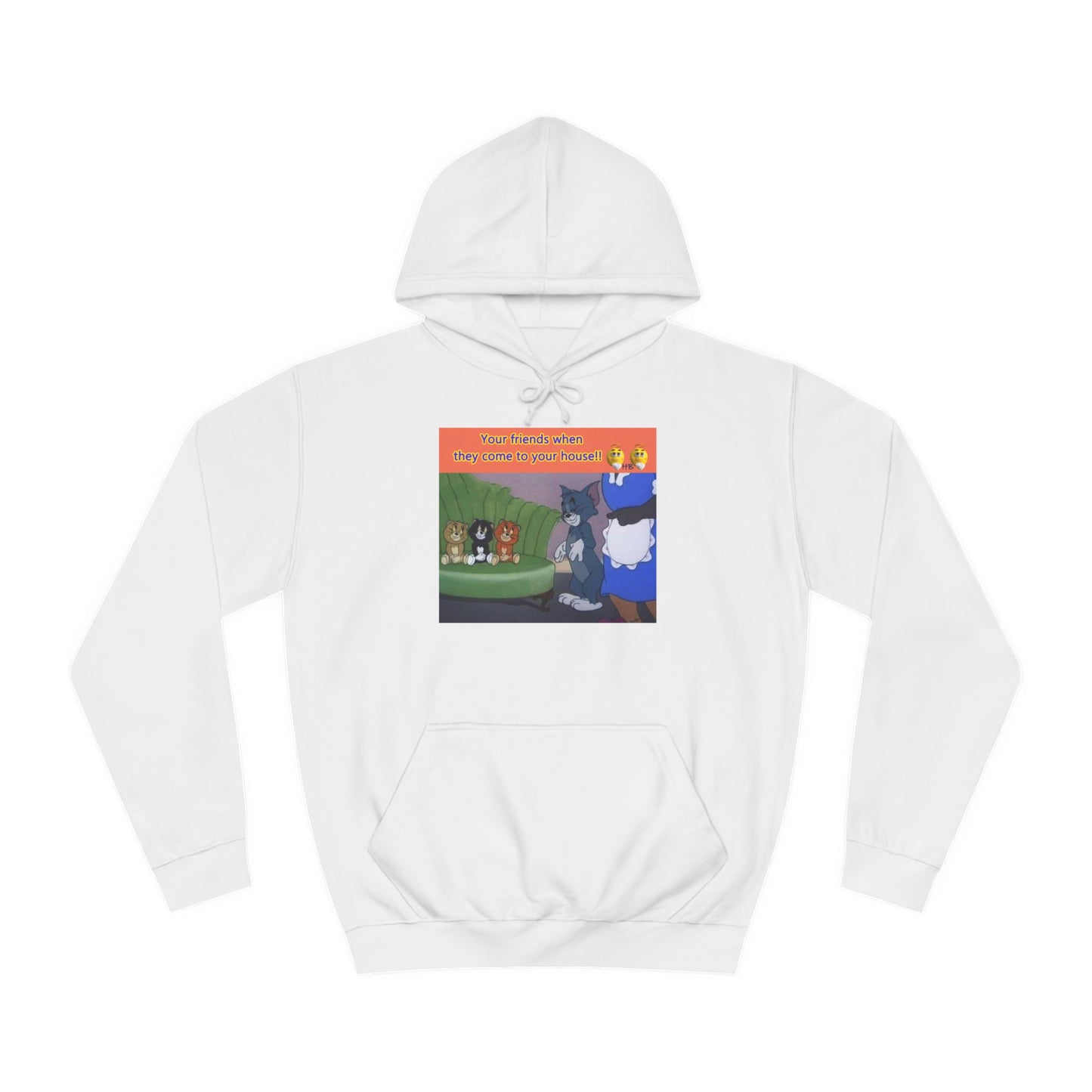 Tom and his innocent looking little friends in front of Mammy (Hoodie - Cozy and Durable)