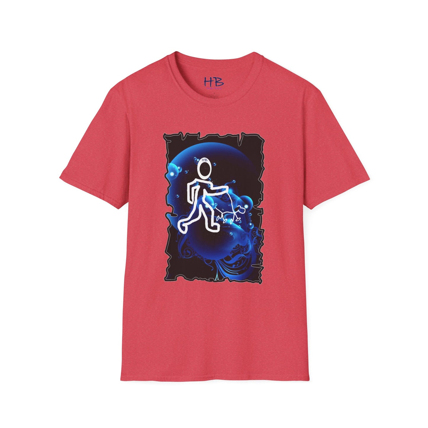 The Graphic Symphony Artistic Elegance; The Stickman's Stroll Thru Abstract Beauty