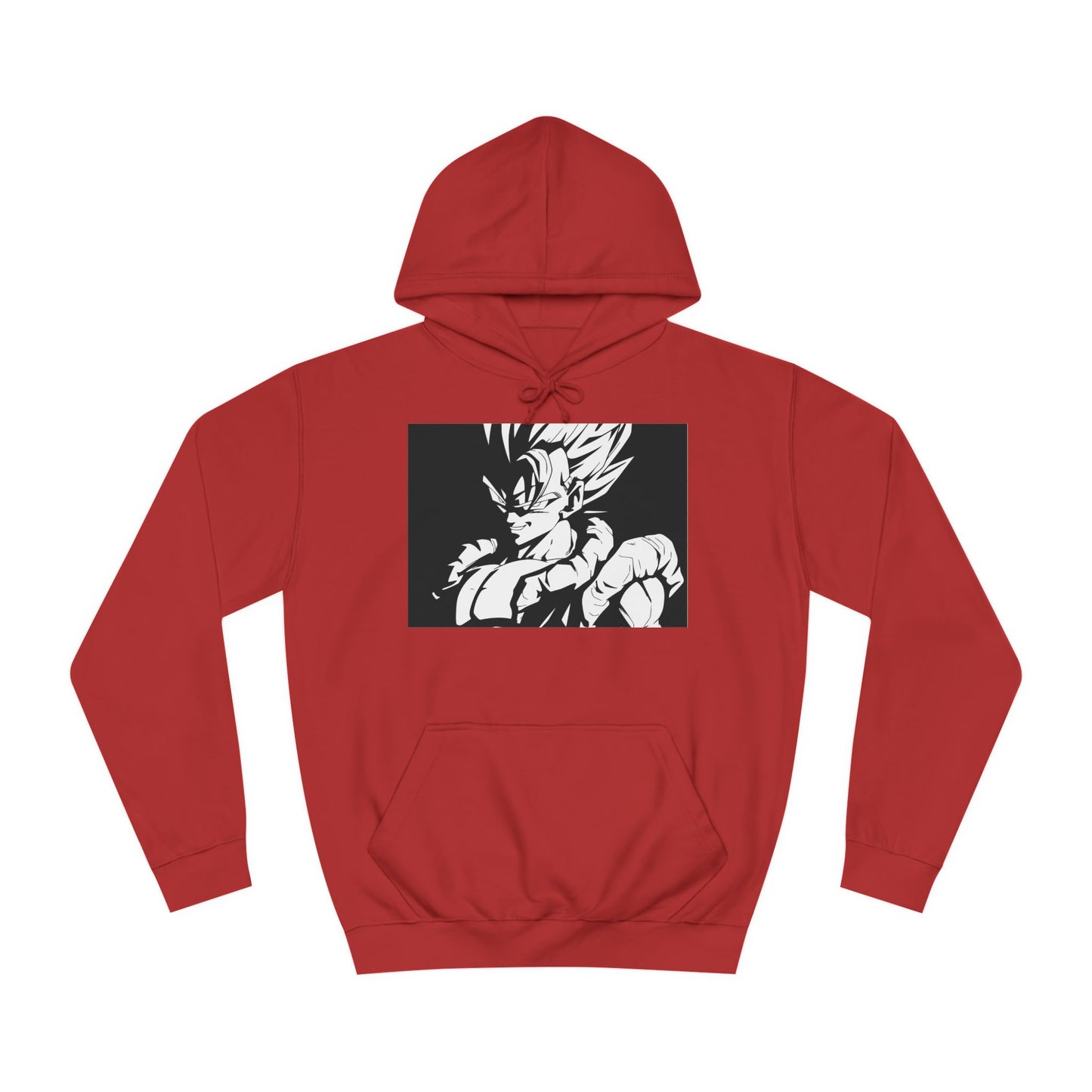 Get Yours Now -- Japanese Superhero anime in black and white (Hoodie - Cozy and Durable)