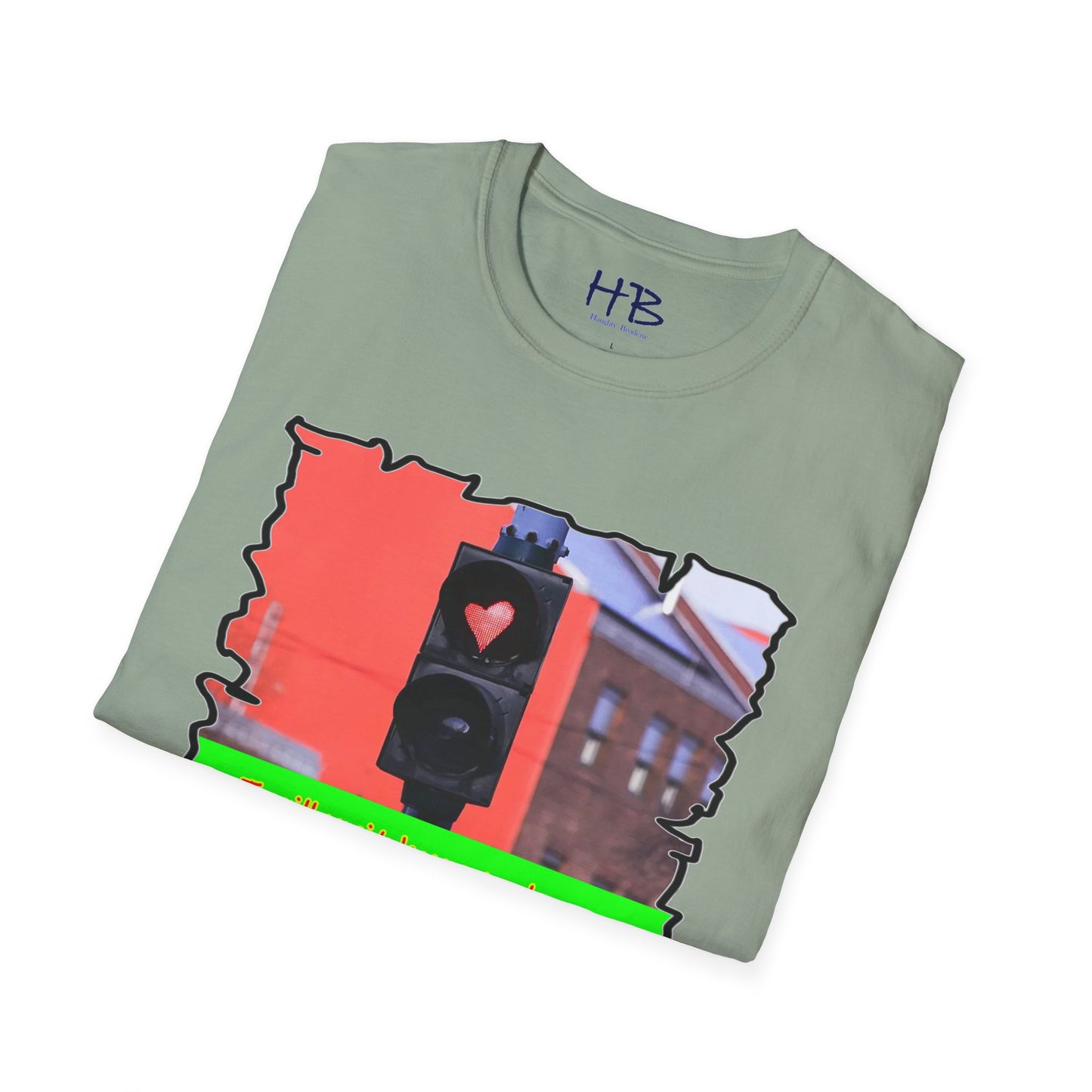 A Unique Traffic Light Design using Love in Red and Green; Symbol of Love Patience Personified as A Sign of Hope