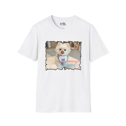 Very cute Bichon Maltese pink tongue who is "Hungry" !!