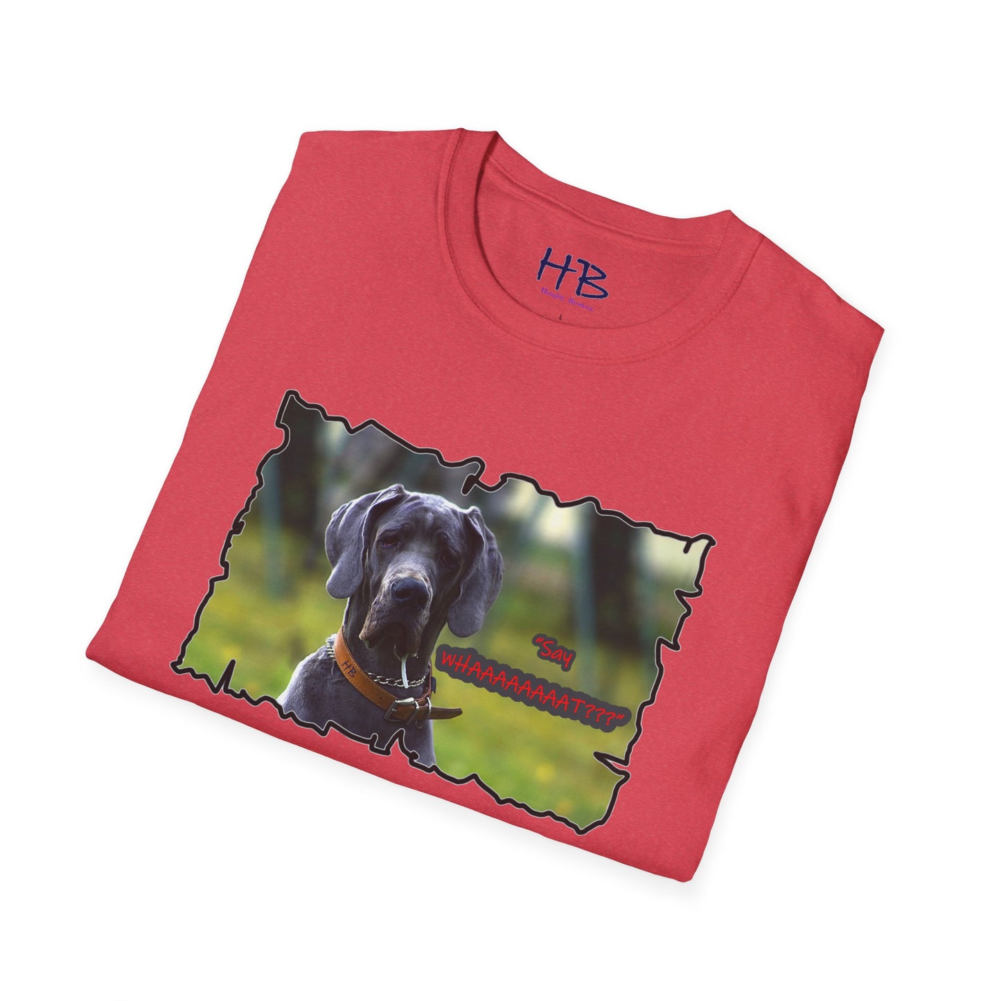 The Inquisitive Great Dane's Astonishment; Expression Captivatingly Curiosity of Amazement