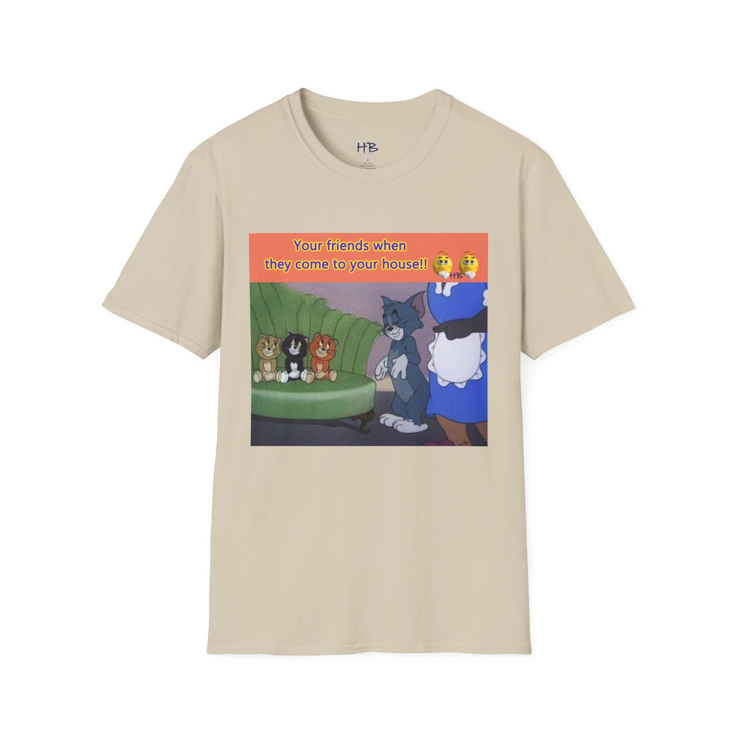 Tom and his innocent looking little friends in front of Mammy