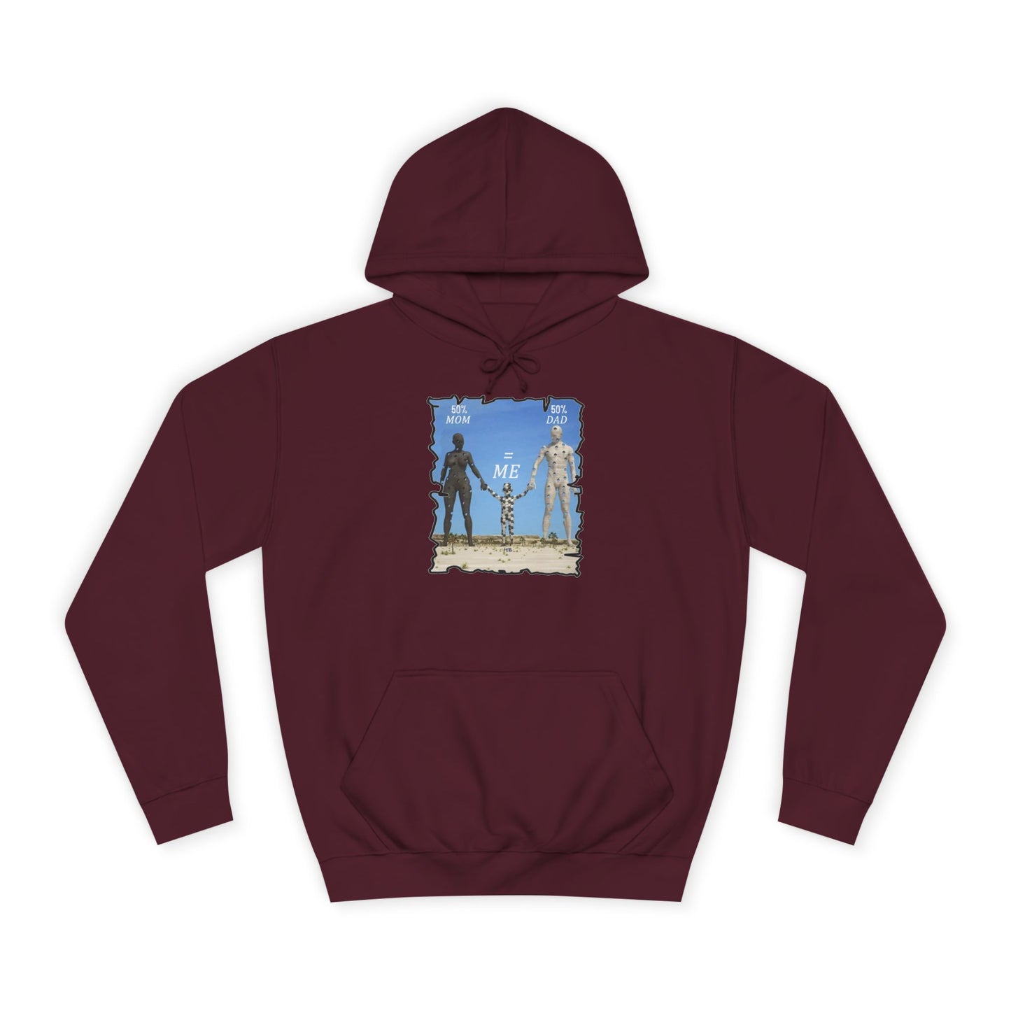 Get Yours Now -- Genetic Family Equation Parental Puzzle (Hoodie - Cozy and Durable)