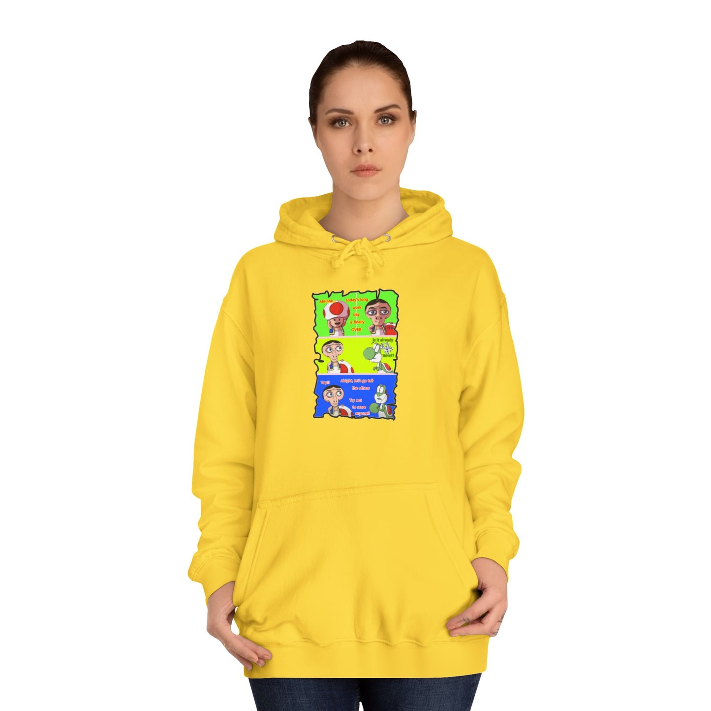 Get Yours Now -- Everyone's favorite childhood characters Toad & Yogi never seen before (Hoodie - Cozy and Durable)