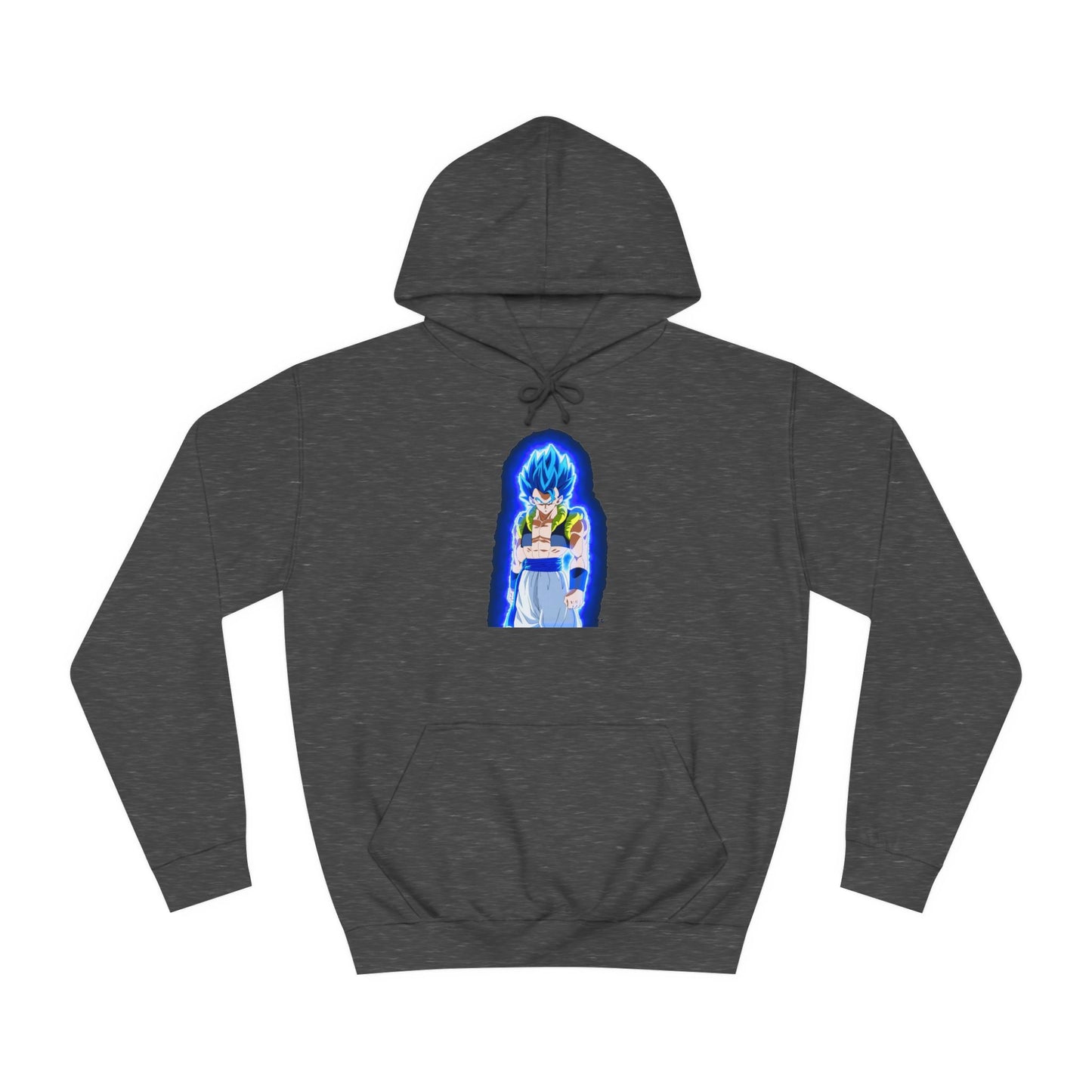 Superhero in Blue in max level (Hoodie - Cozy and Durable)