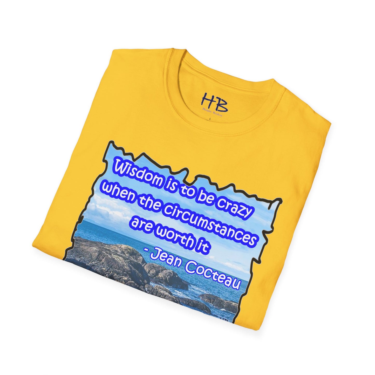 Waves of Wisdom with Rocks of Audacity: Sartorial Expression, Be Bold, Be You to Inspire with Cocteau's Reflection