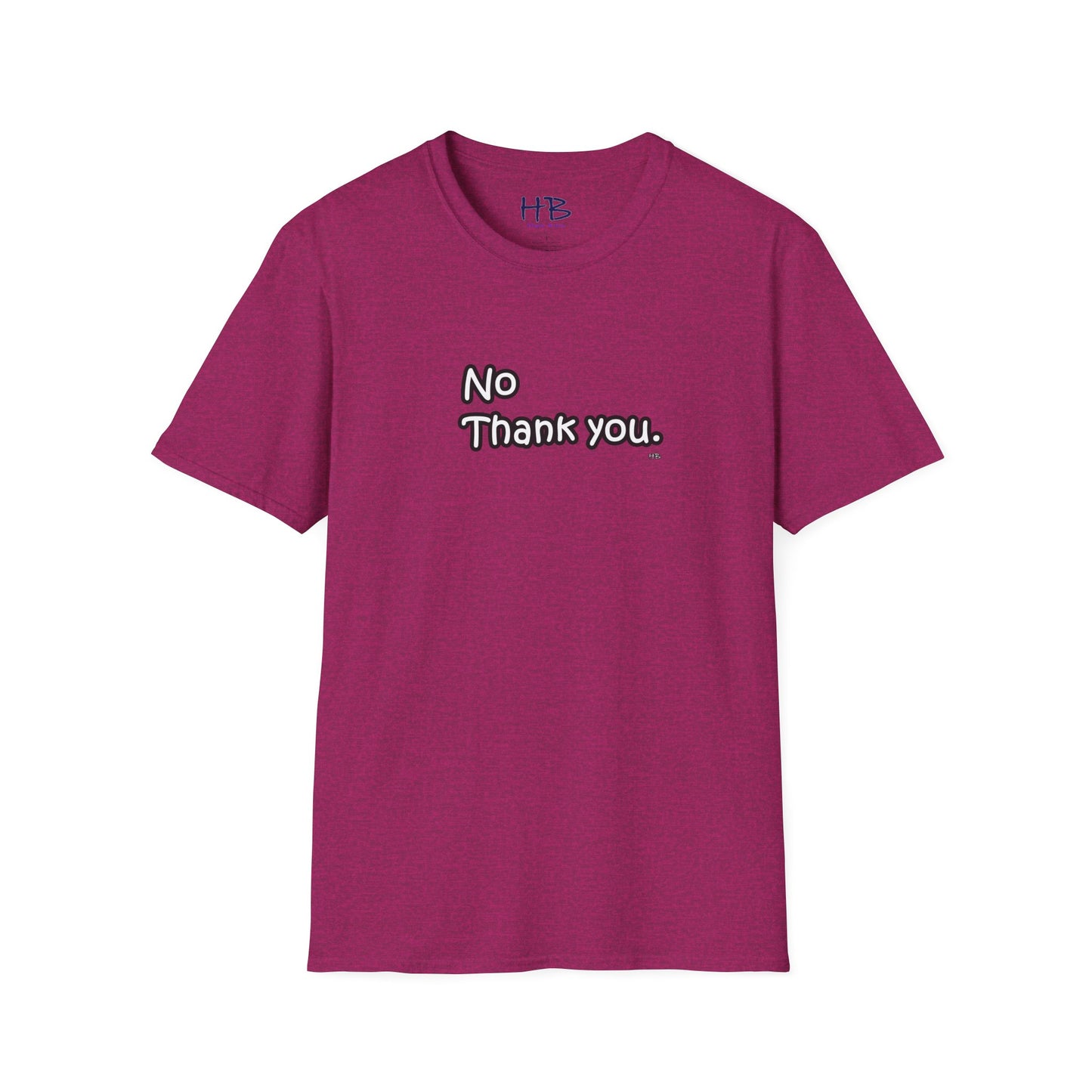 Boundaries Asserted: The 'No Thank You' Empowerment Tee Shirt