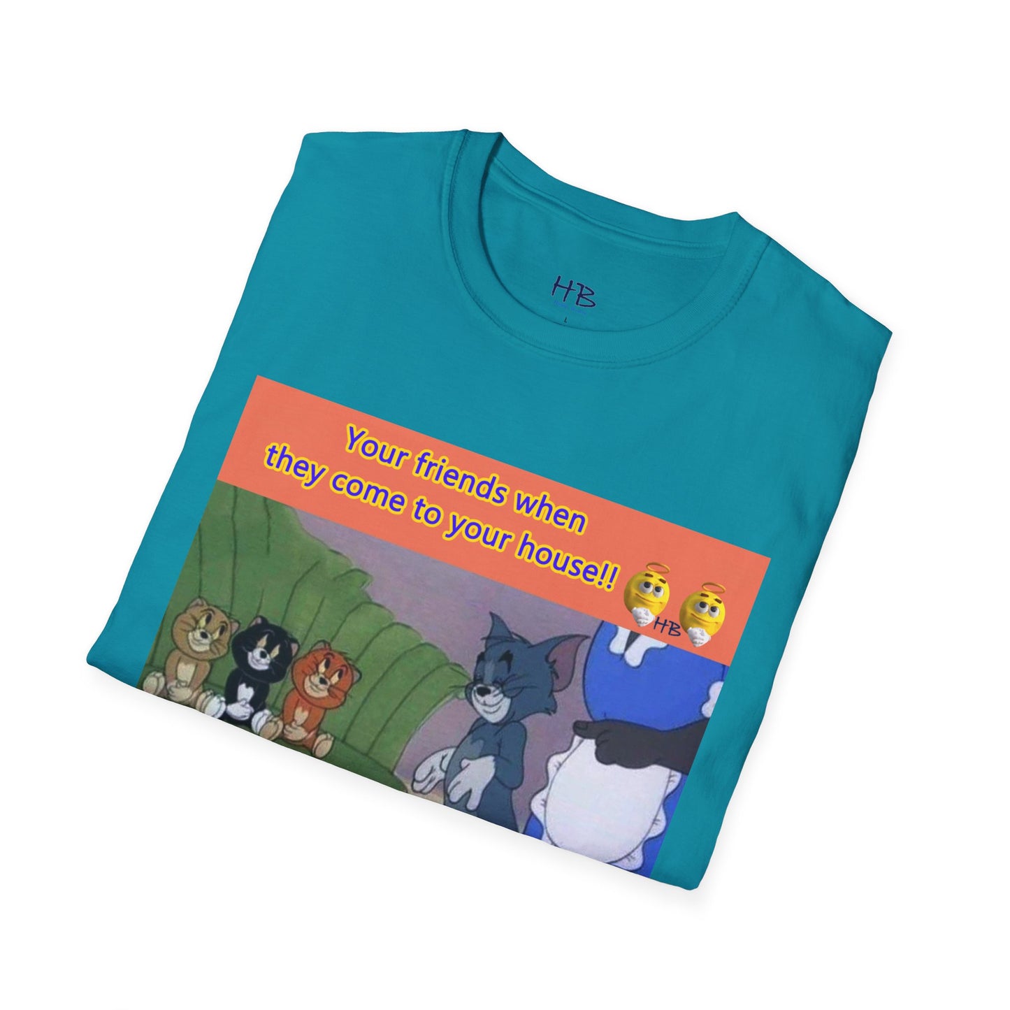 Tom and his innocent looking little friends in front of Mammy