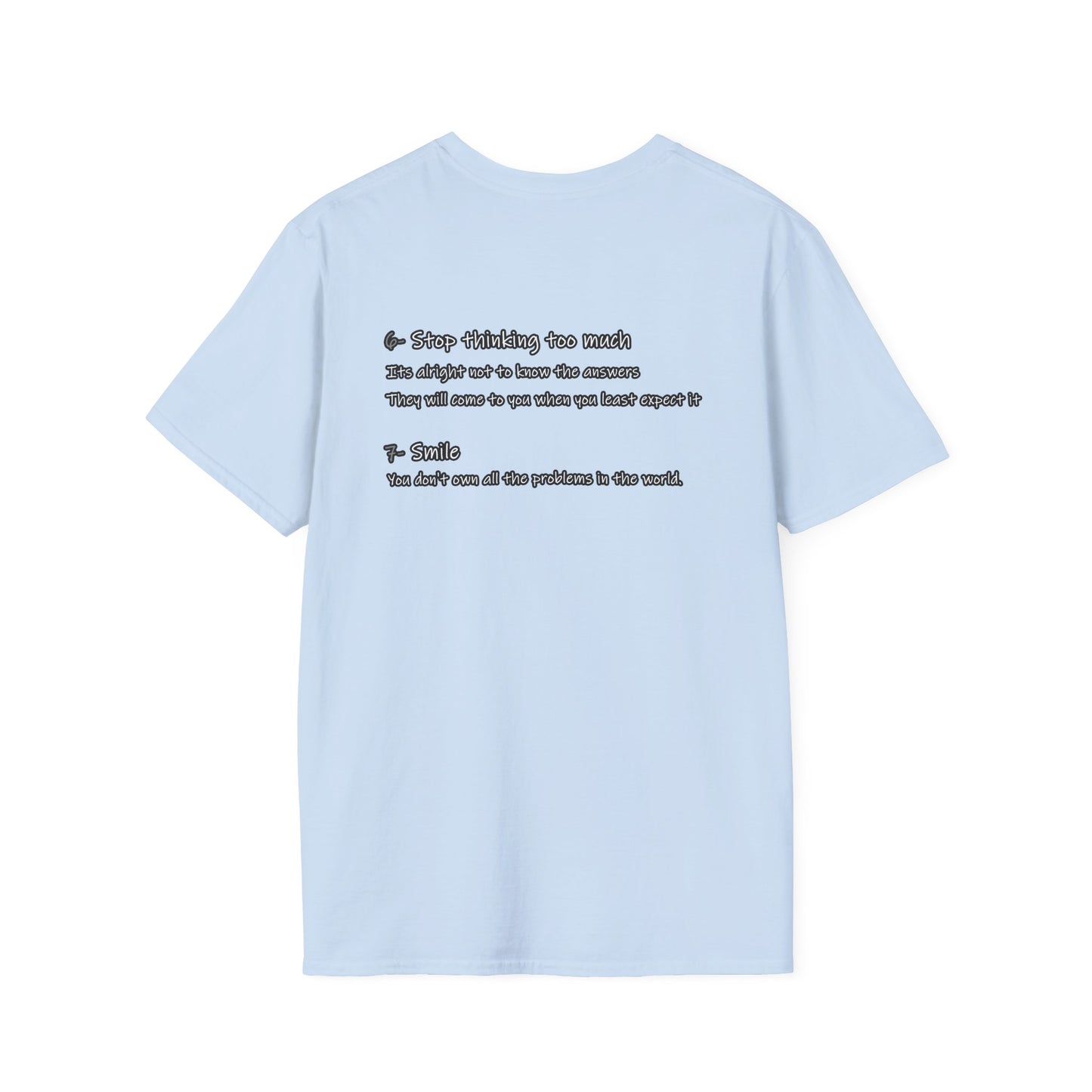 The 7 Walking Wisdom-Infused Life Rules Commemorative; Rule-By-Rule Life's Principles Woven into Fashion