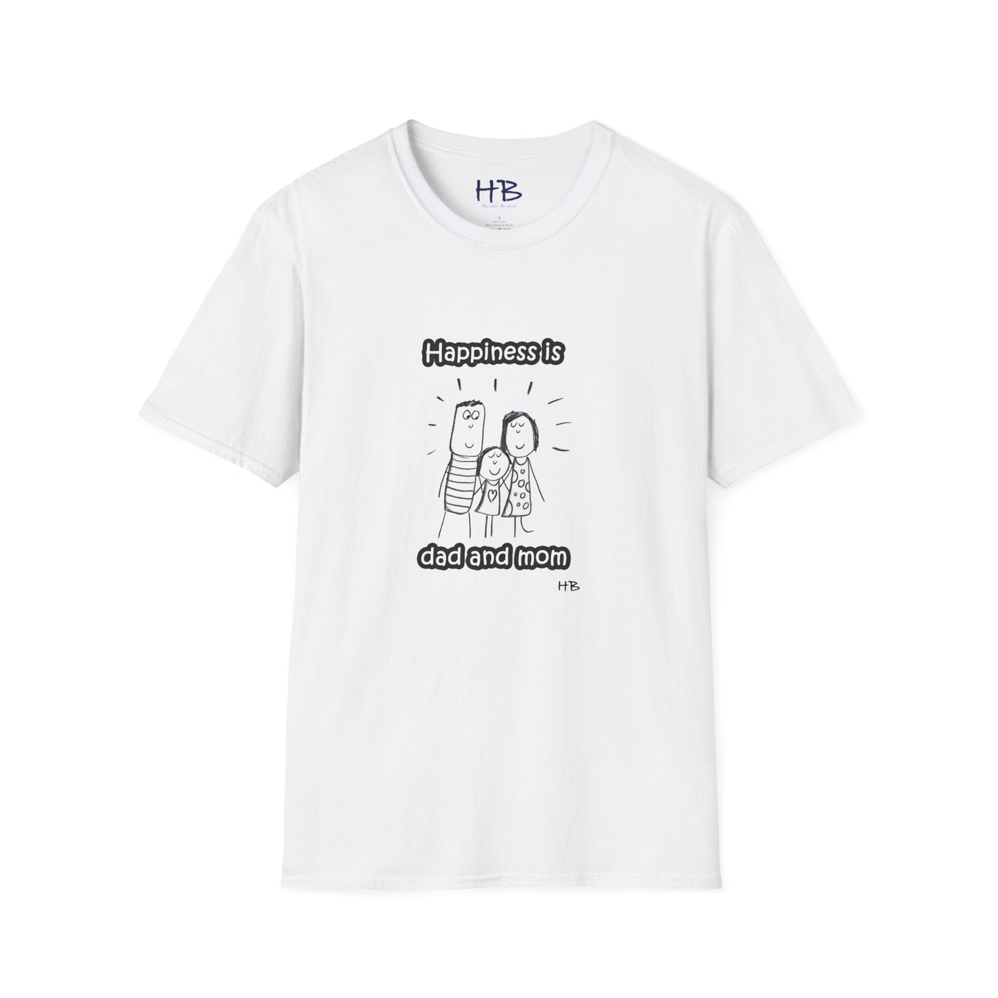 Heartfelt Familial Joy Connection: Endearing Embrace Depiction of Mom, Dad, and Child