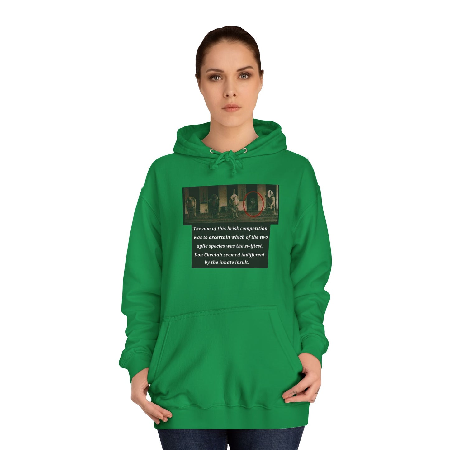 Get Yours Now -- Don Cheetah vs Whippet doggies (Hoodie - Cozy and Durable)