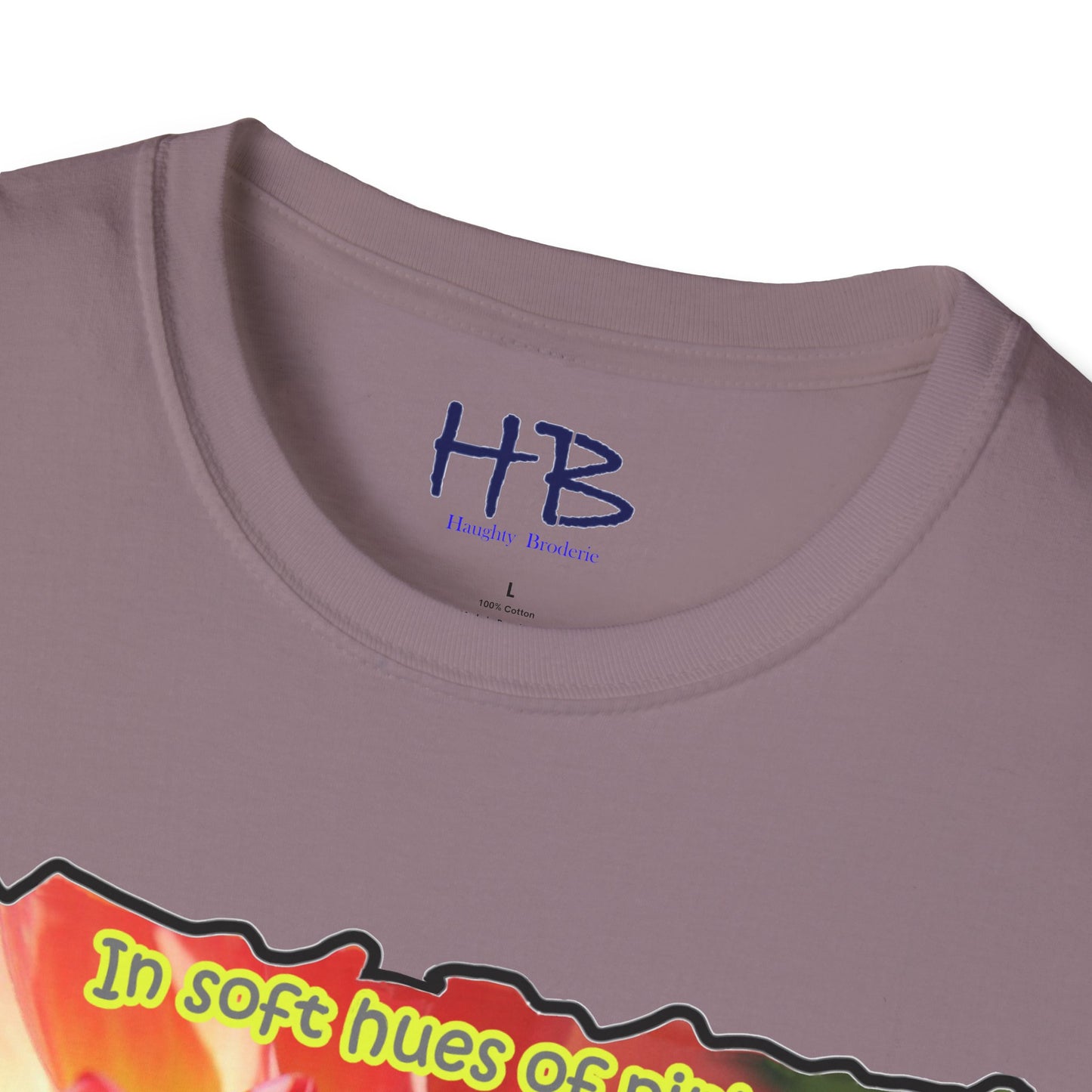 Experience the gentle allure as a pink flower gracefully reveals its exquisite beauty in soft shades of pink