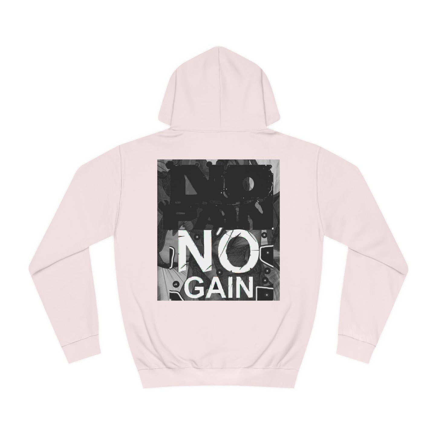 Triumph Trail Journey to Success with No Pain, No Gain (Hoodie - Cozy and Durable)