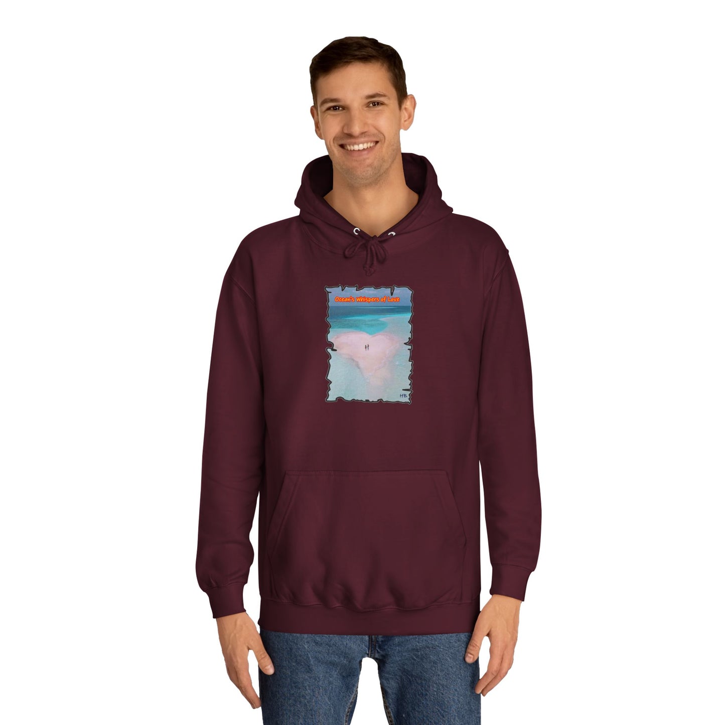 Get Yours Now -- Mystical Sands: Love's Eternal Enchantment Ode to Love (Hoodie - Cozy and Durable)