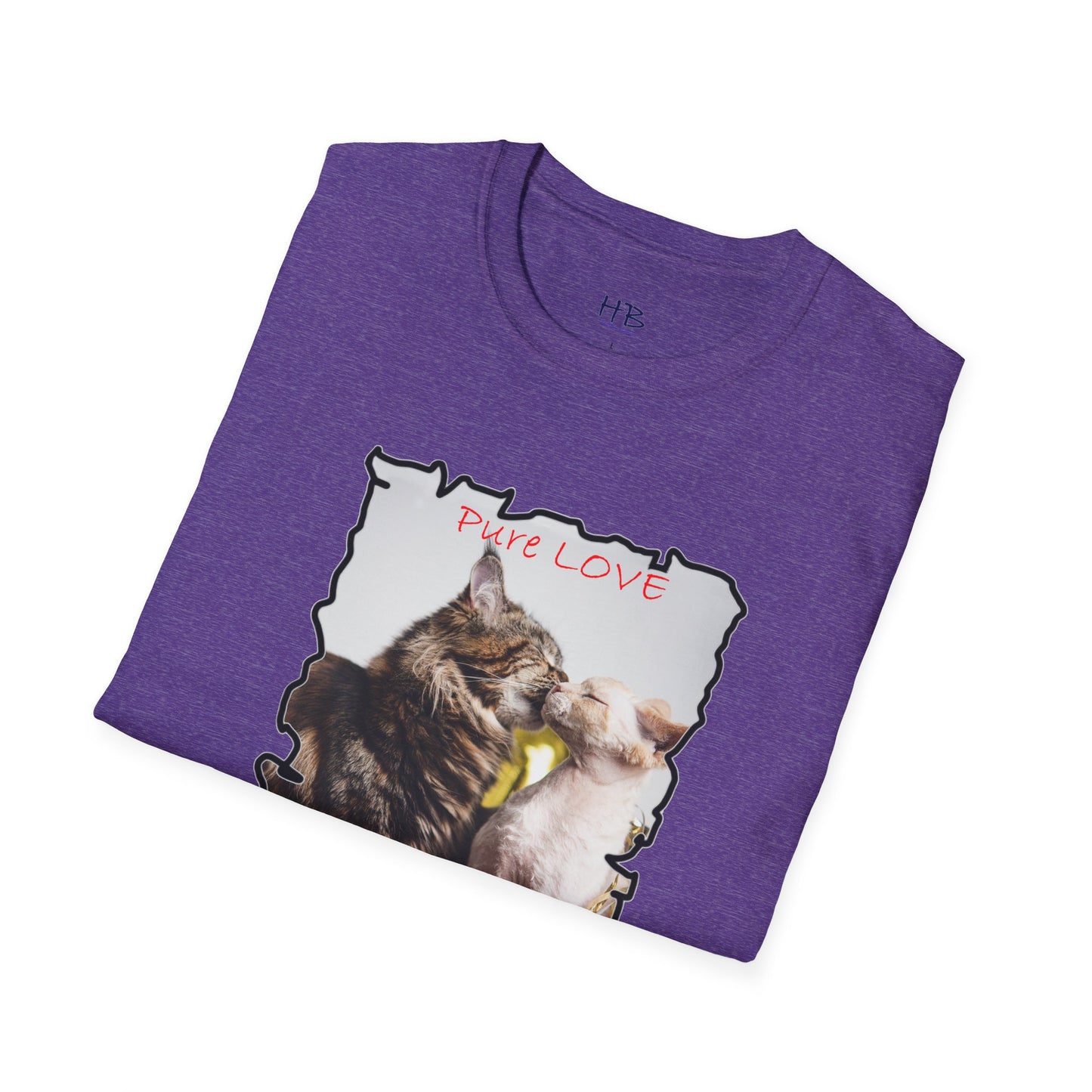 Pure LOVE Cats kissing