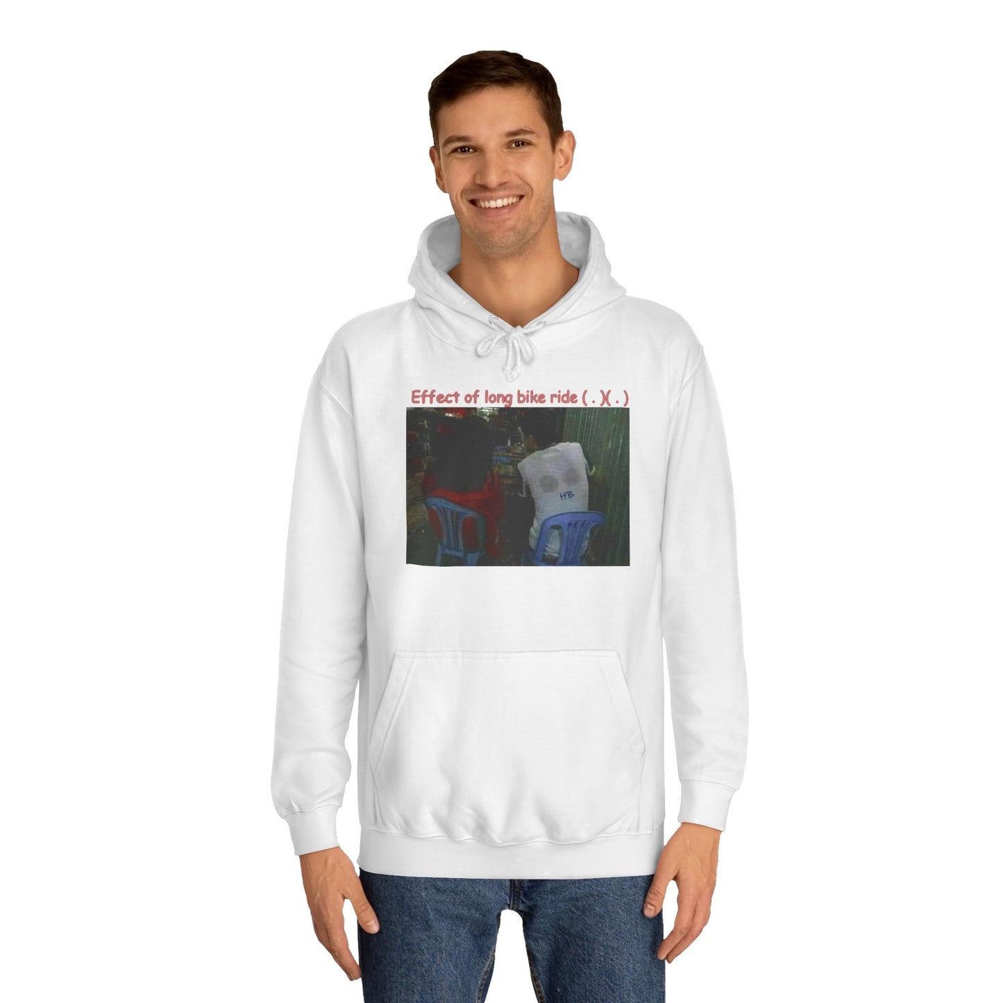 Get Yours Now -- Effect of long bike ride ( . )( . ) (Hoodie - Cozy and Durable)