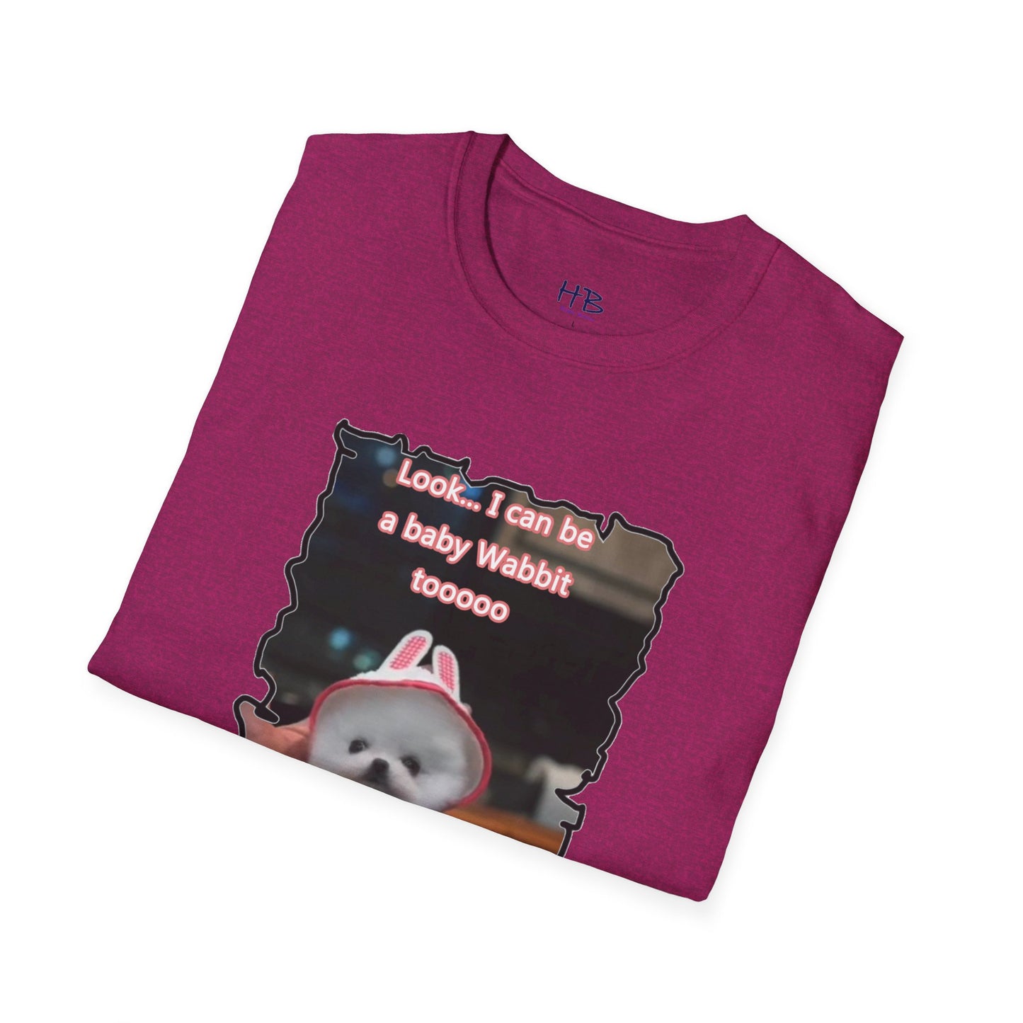 Bichon Maltese puppy dressed in a cute rabbit costume