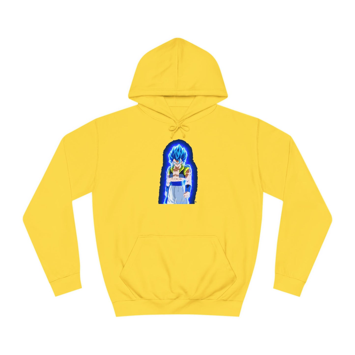 Superhero in Blue in max level (Hoodie - Cozy and Durable)