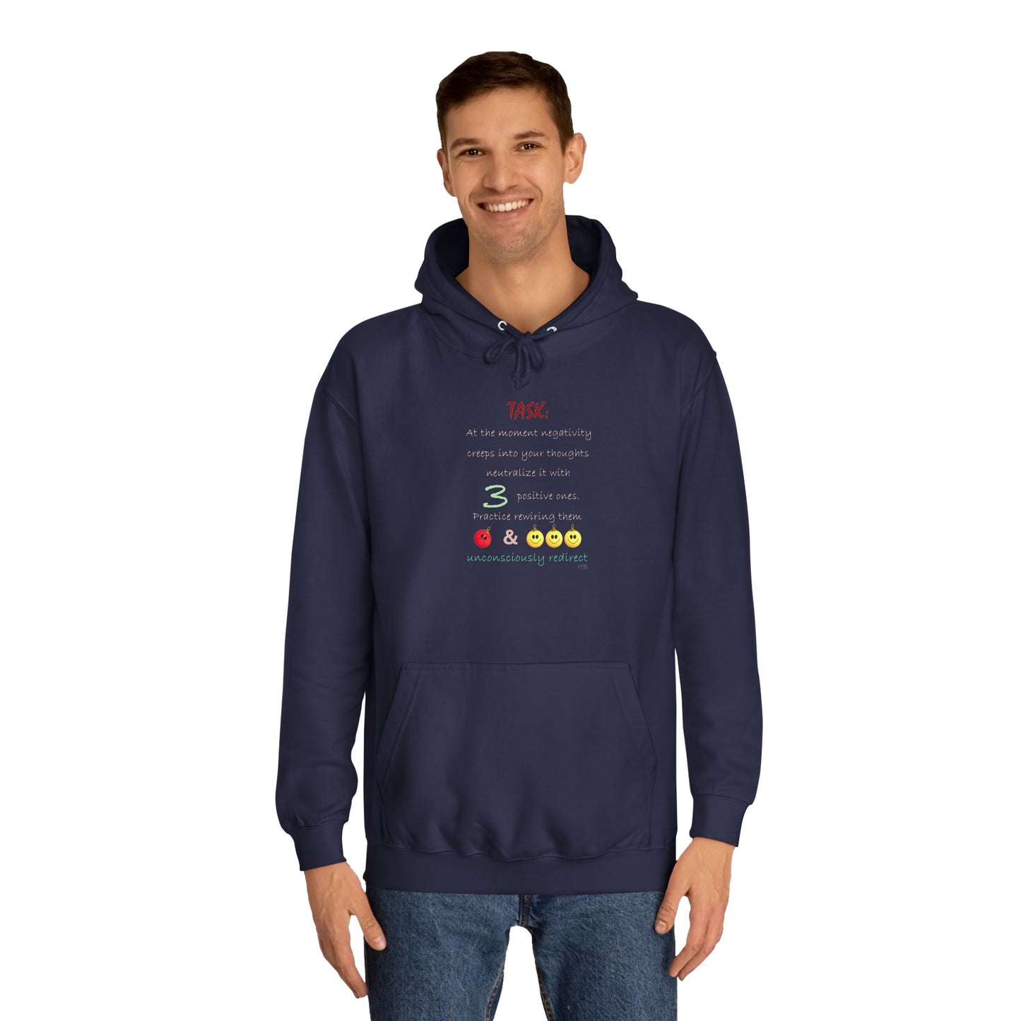 Get Yours Now -- Positive Rewiring the Negativity Neutralizer Mindset (Hoodie - Cozy and Durable)