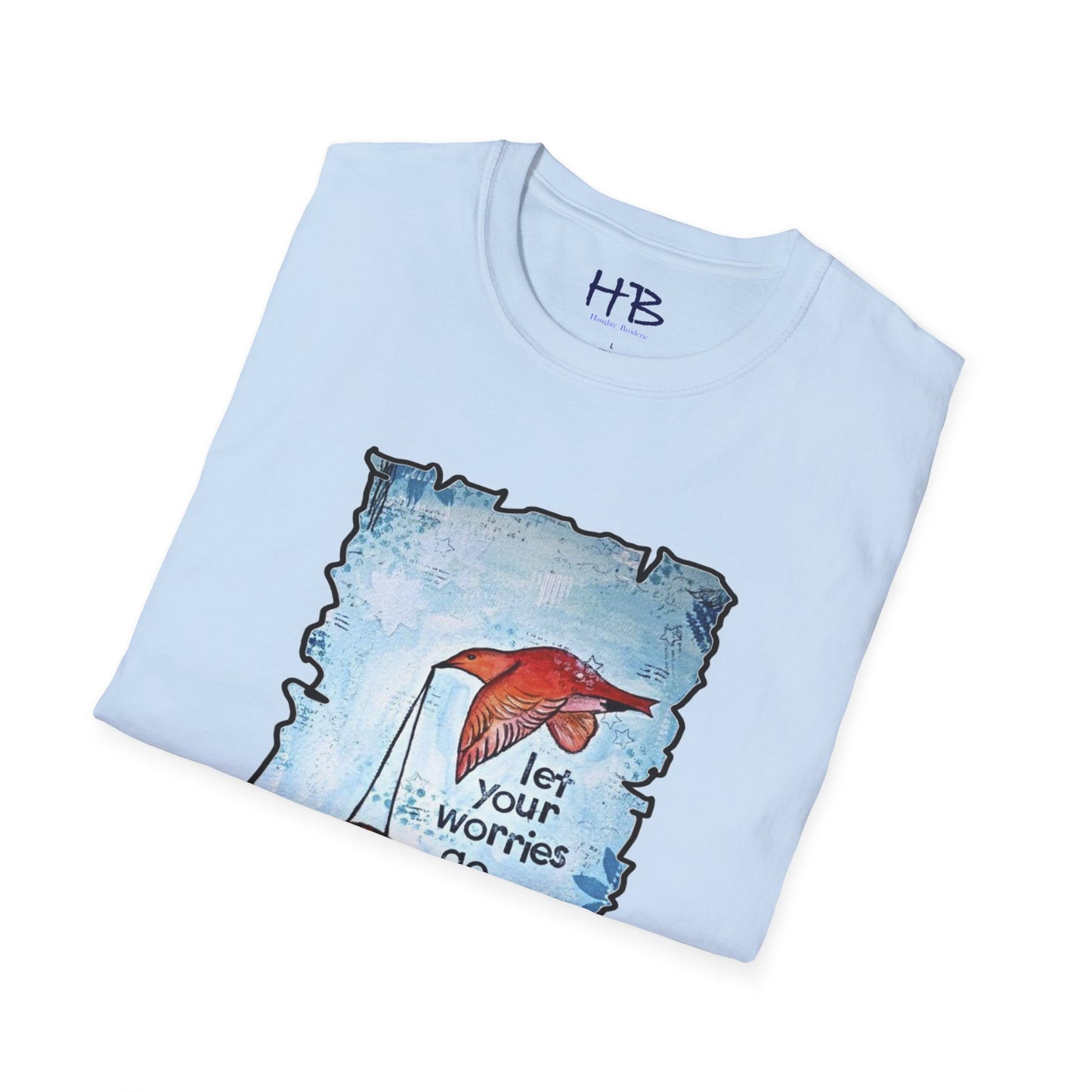 Tranquility Takes Flight: Wear Your Worries Away to Embrace Freedom