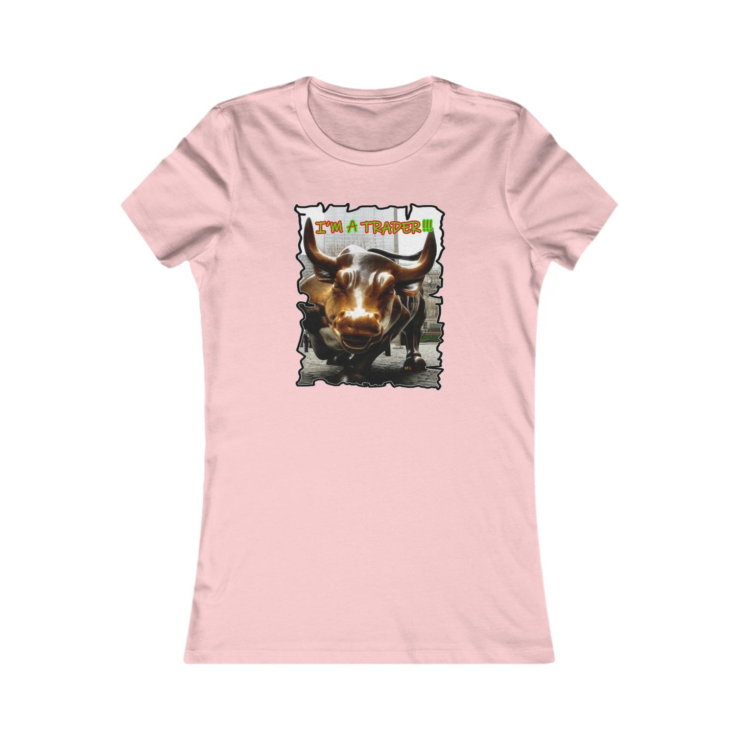 NYSE Wall-Street Bull "I'm a successful trader" (Women - Premium Cotton Tee)