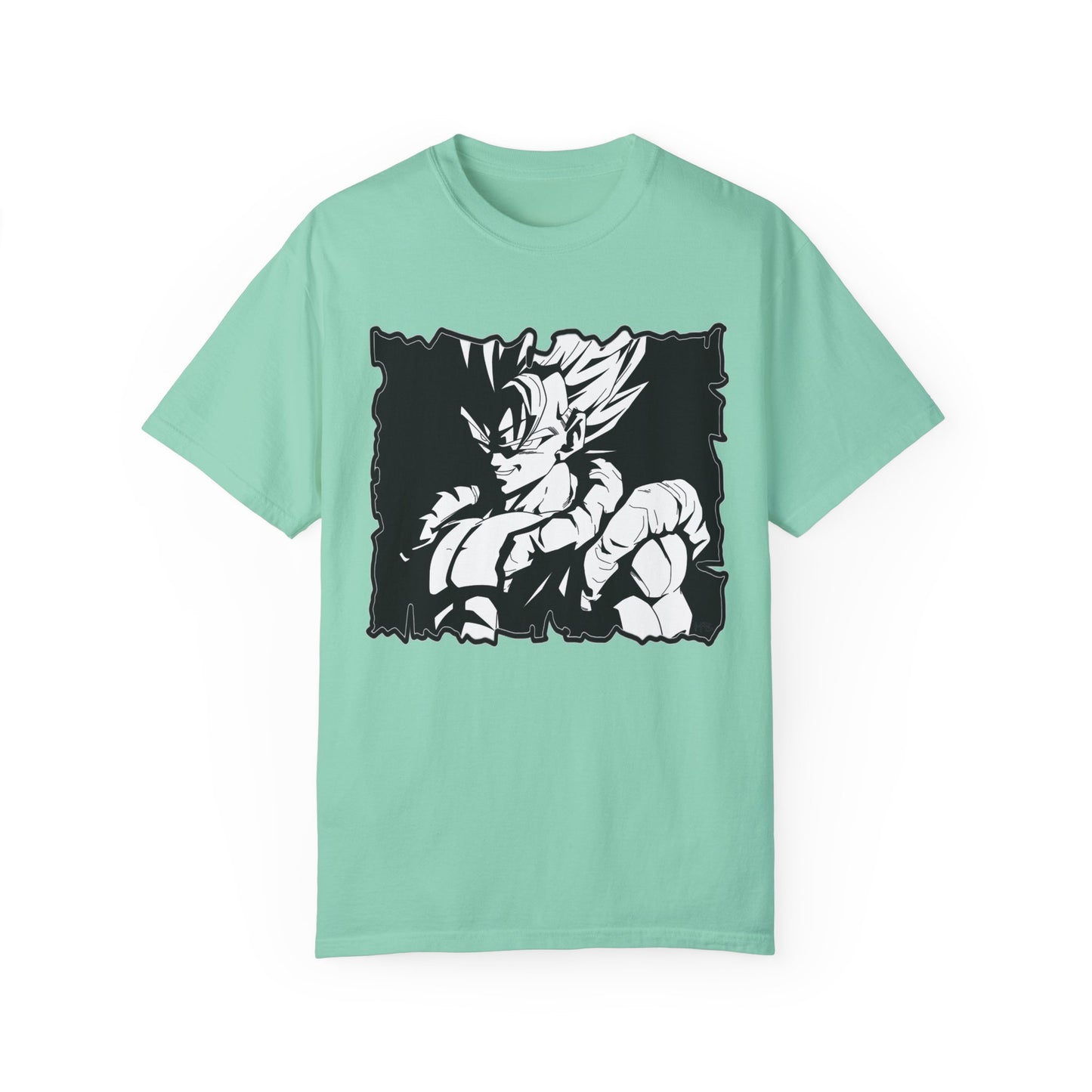 Ultimate Power Awakened Superhero anime in black and white