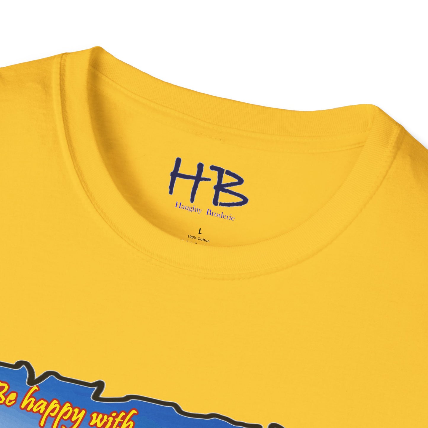 Be happy with what you have while working for what you want