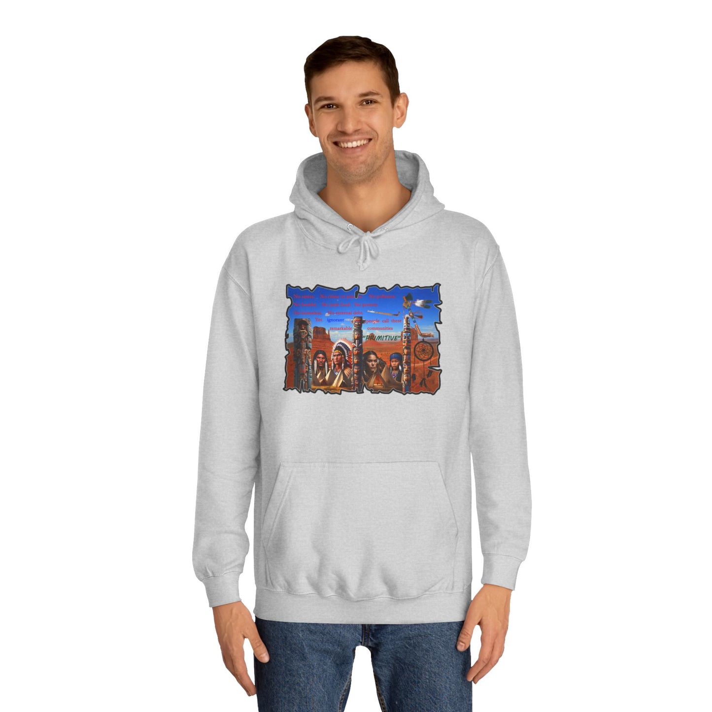 Get Yours Now -- Native Indians (Hoodie - Cozy and Durable)