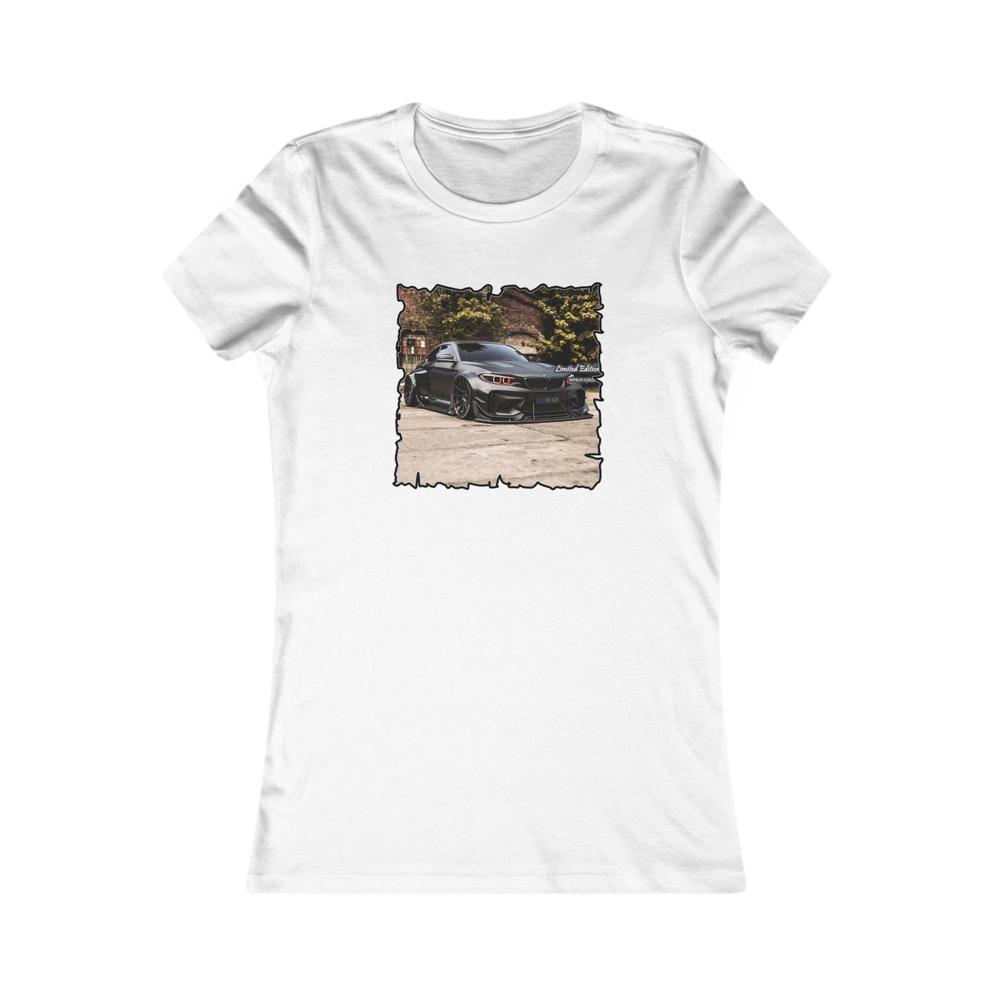 Customized grey Limited Edition BMW M3 (Women - Premium Cotton Tee)