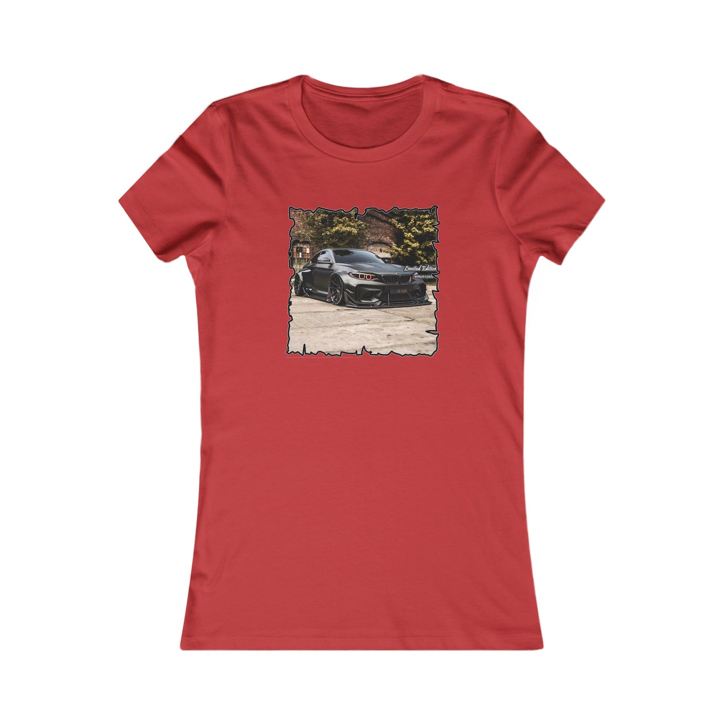 Customized grey Limited Edition BMW M3 (Women - Premium Cotton Tee)