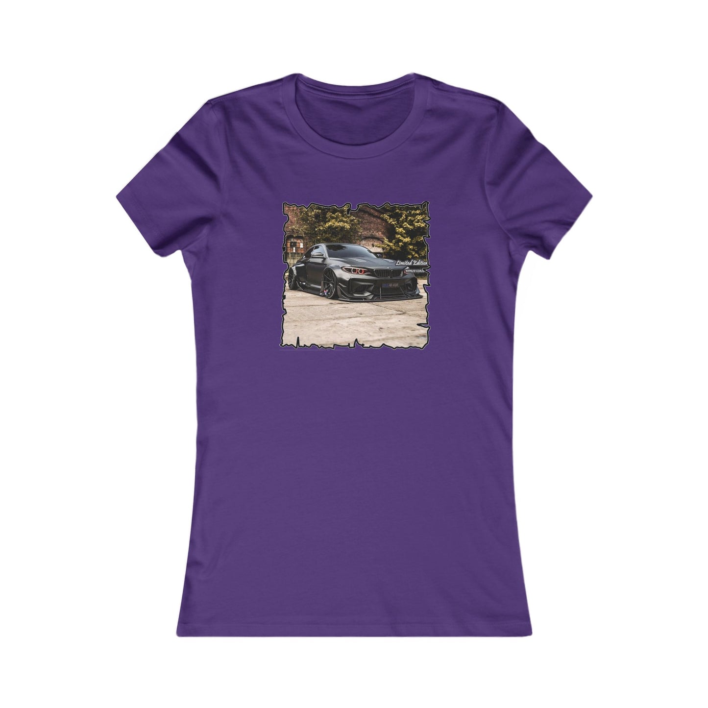 Customized grey Limited Edition BMW M3 (Women - Premium Cotton Tee)