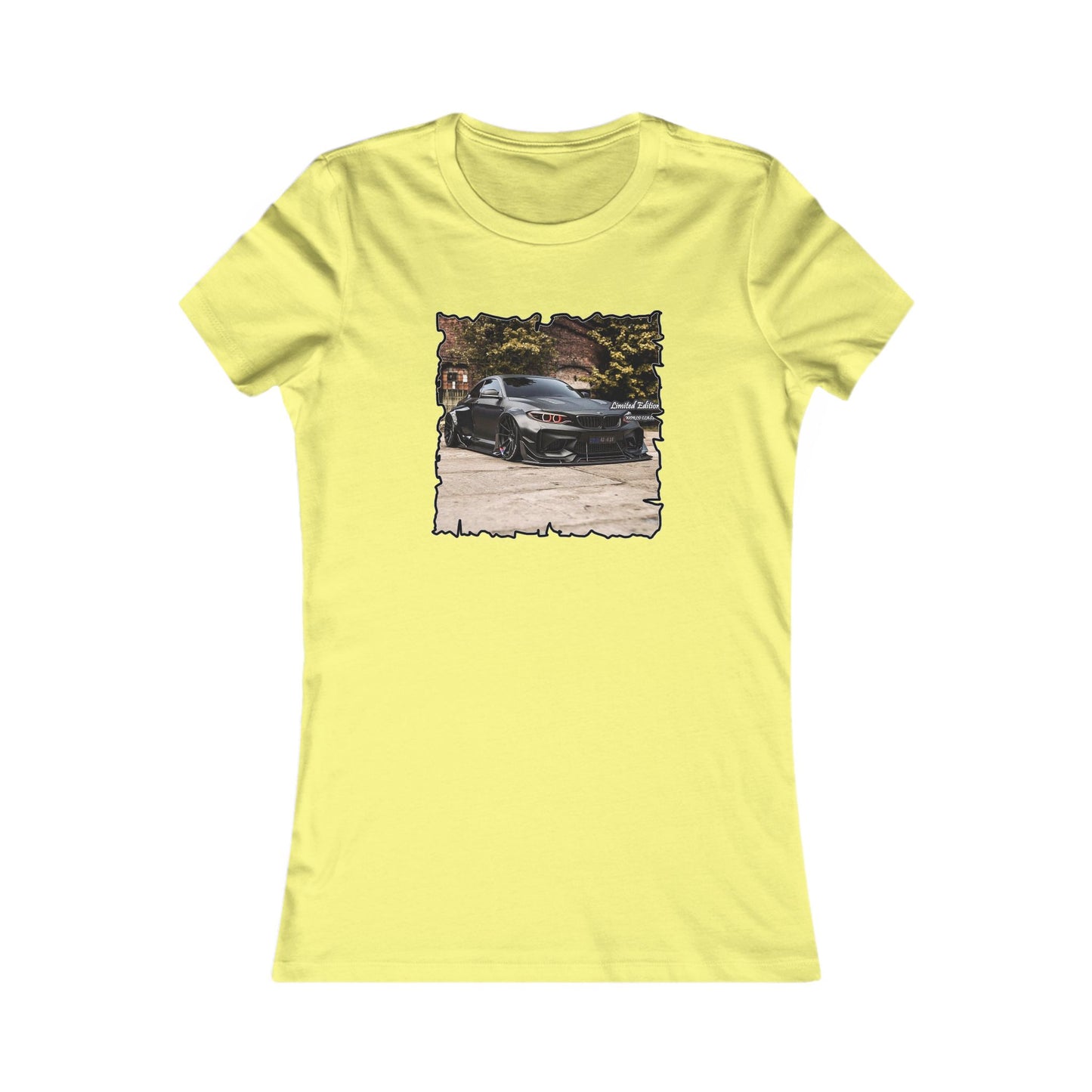 Customized grey Limited Edition BMW M3 (Women - Premium Cotton Tee)