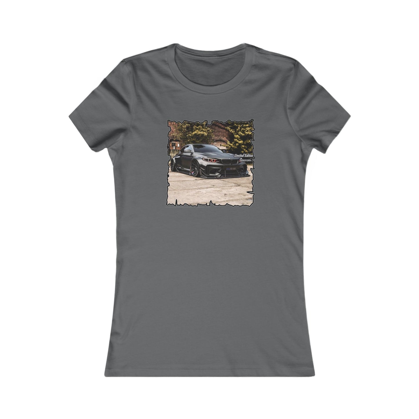 Customized grey Limited Edition BMW M3 (Women - Premium Cotton Tee)
