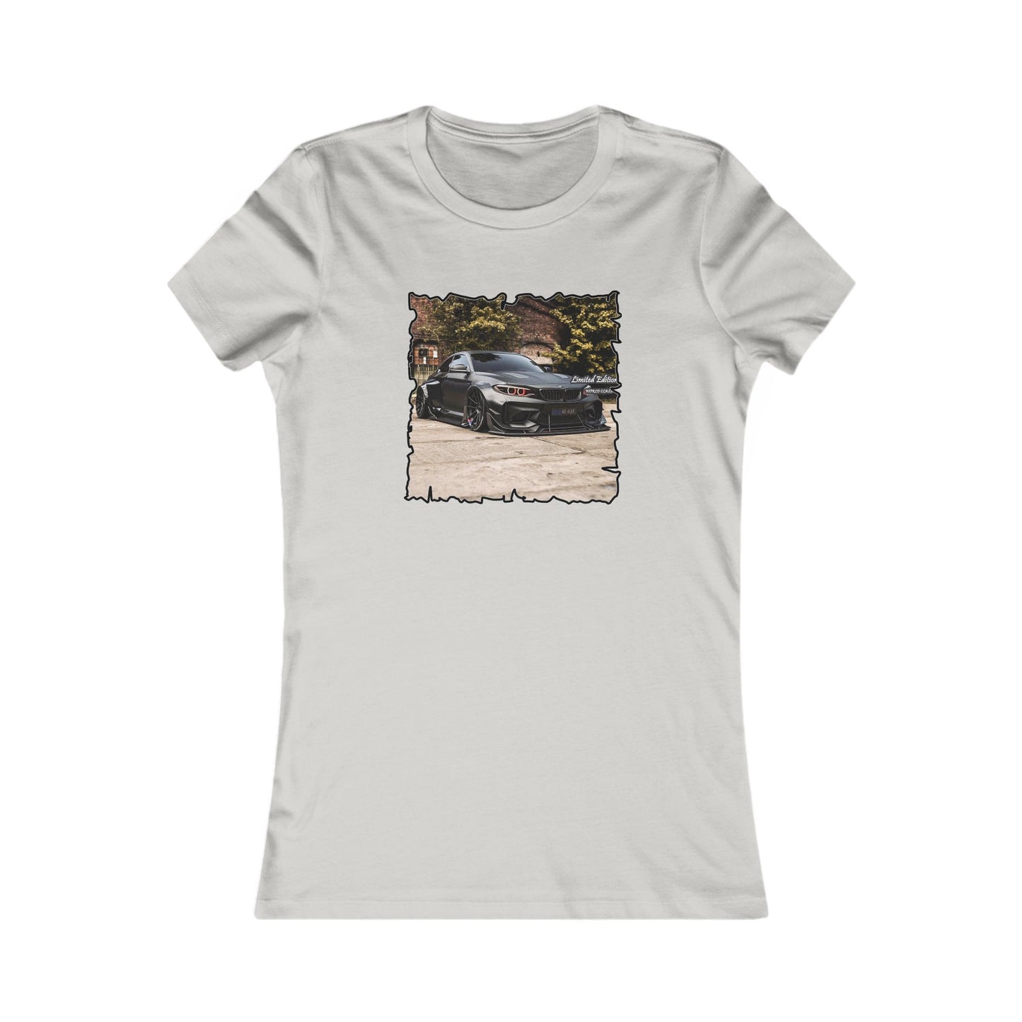 Customized grey Limited Edition BMW M3 (Women - Premium Cotton Tee)