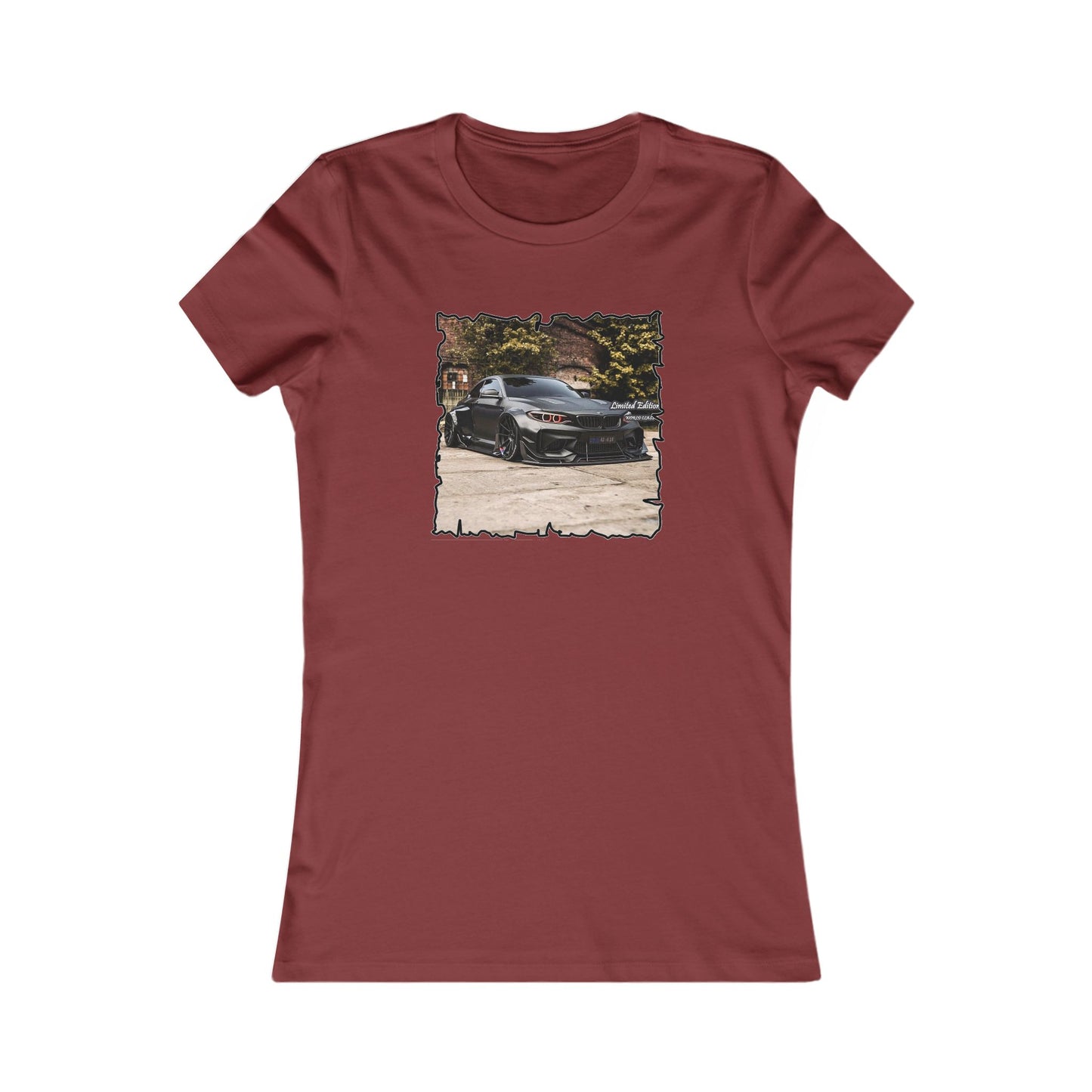 Customized grey Limited Edition BMW M3 (Women - Premium Cotton Tee)