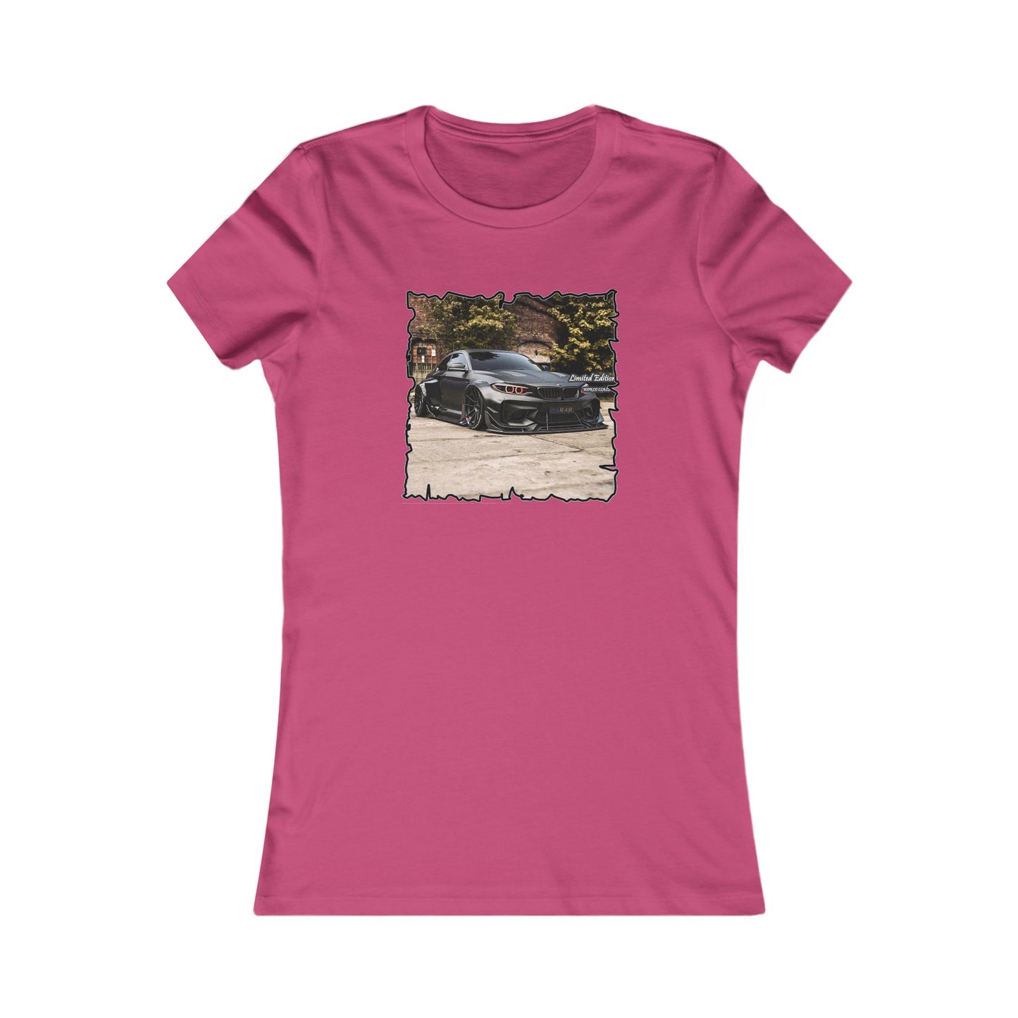 Customized grey Limited Edition BMW M3 (Women - Premium Cotton Tee)