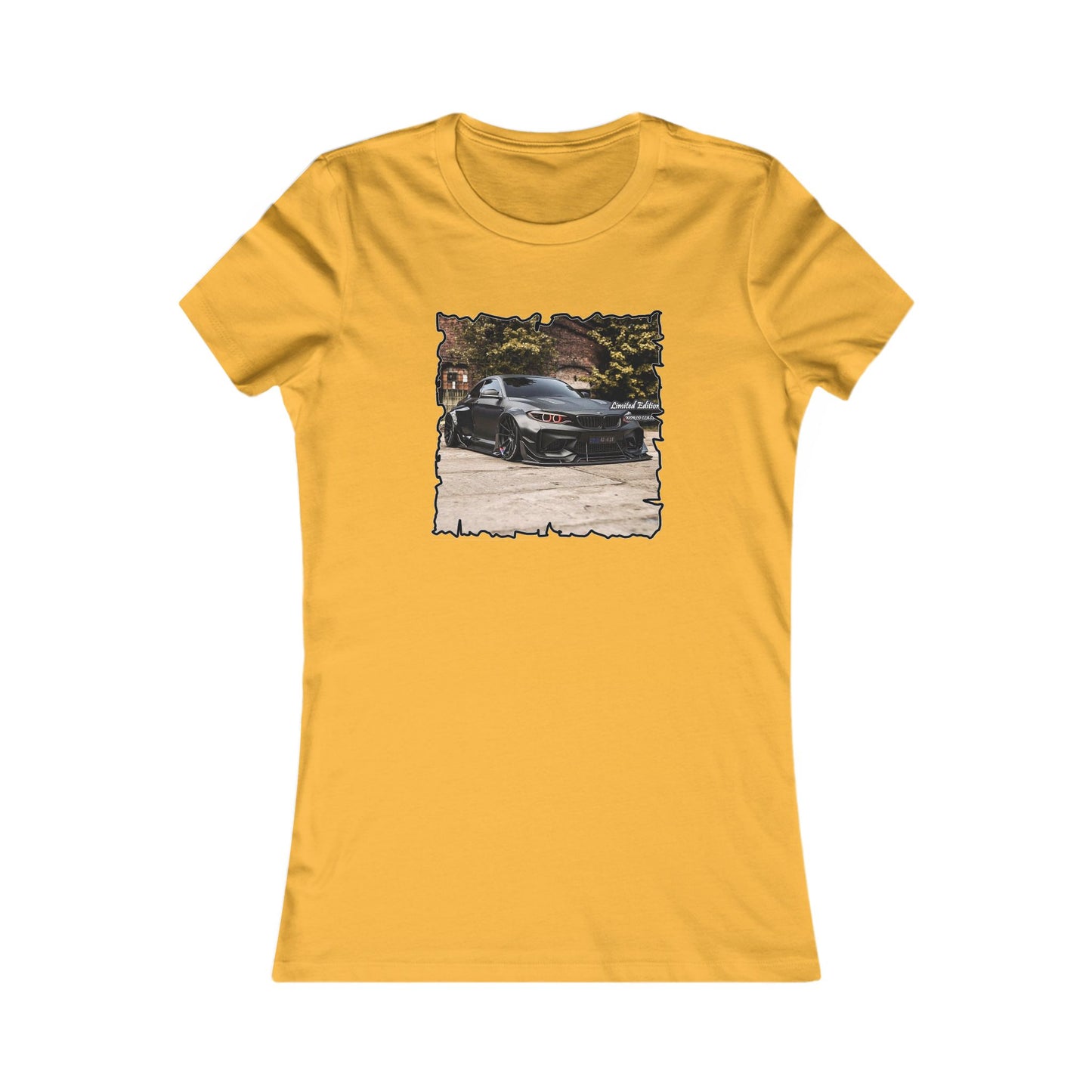 Customized grey Limited Edition BMW M3 (Women - Premium Cotton Tee)