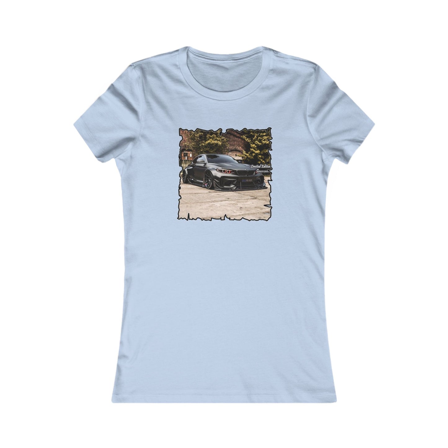 Customized grey Limited Edition BMW M3 (Women - Premium Cotton Tee)