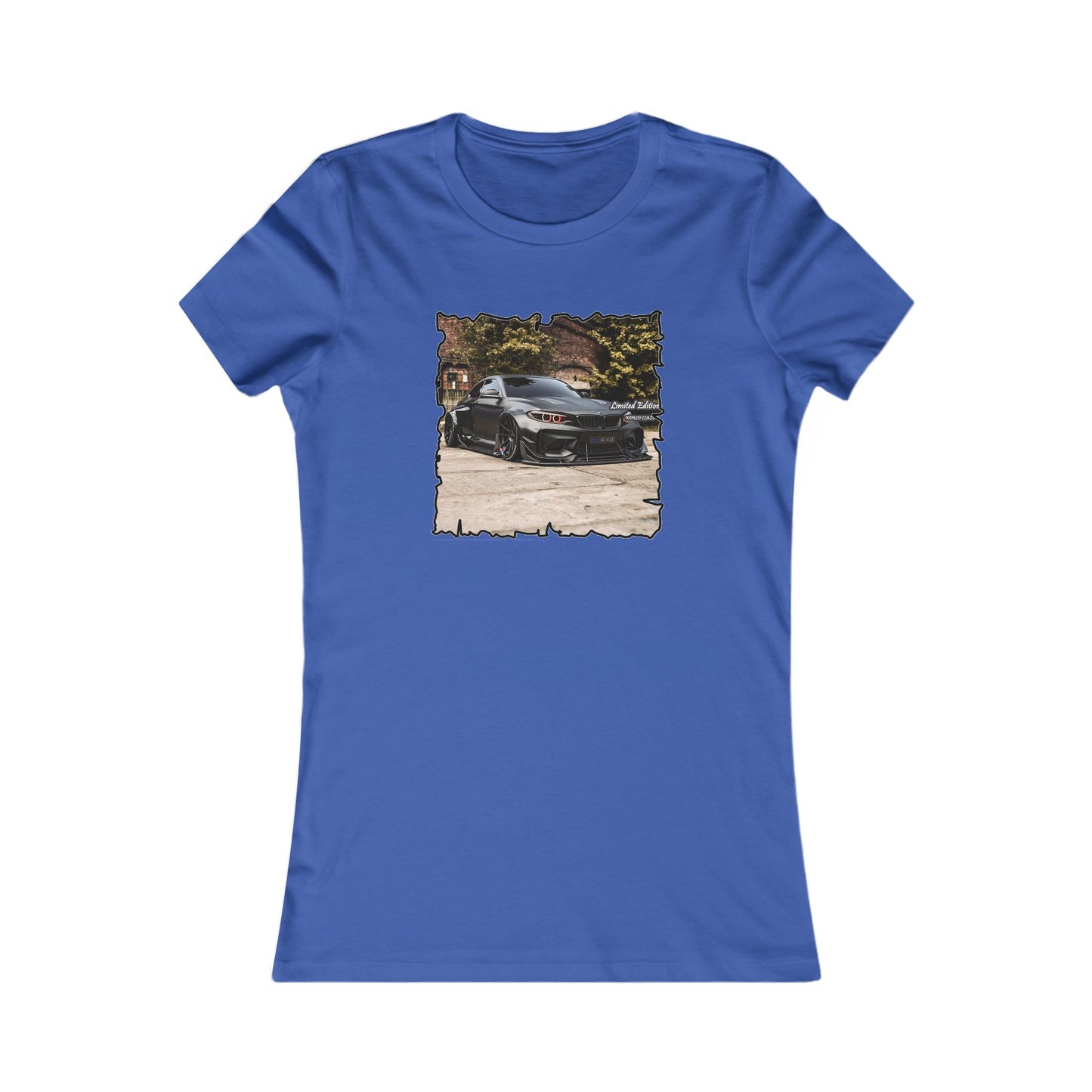 Customized grey Limited Edition BMW M3 (Women - Premium Cotton Tee)