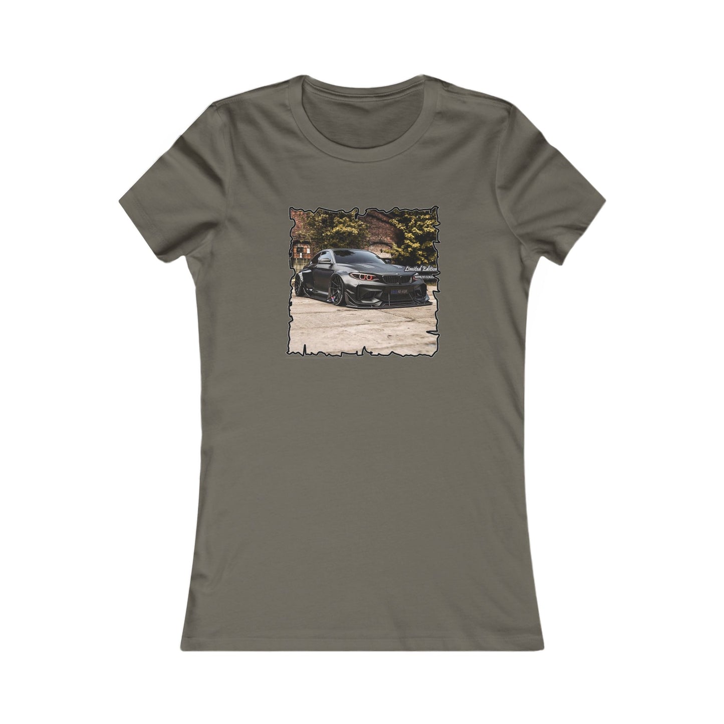 Customized grey Limited Edition BMW M3 (Women - Premium Cotton Tee)
