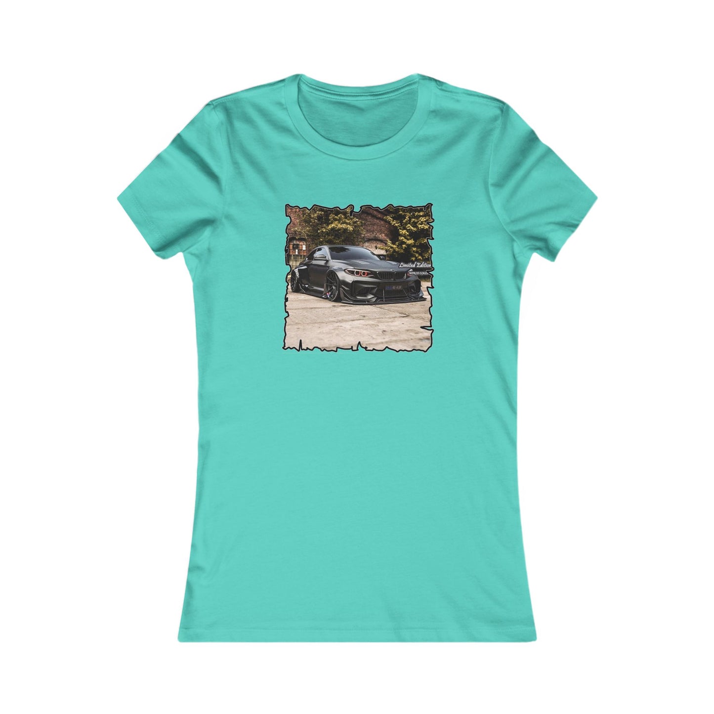 Customized grey Limited Edition BMW M3 (Women - Premium Cotton Tee)