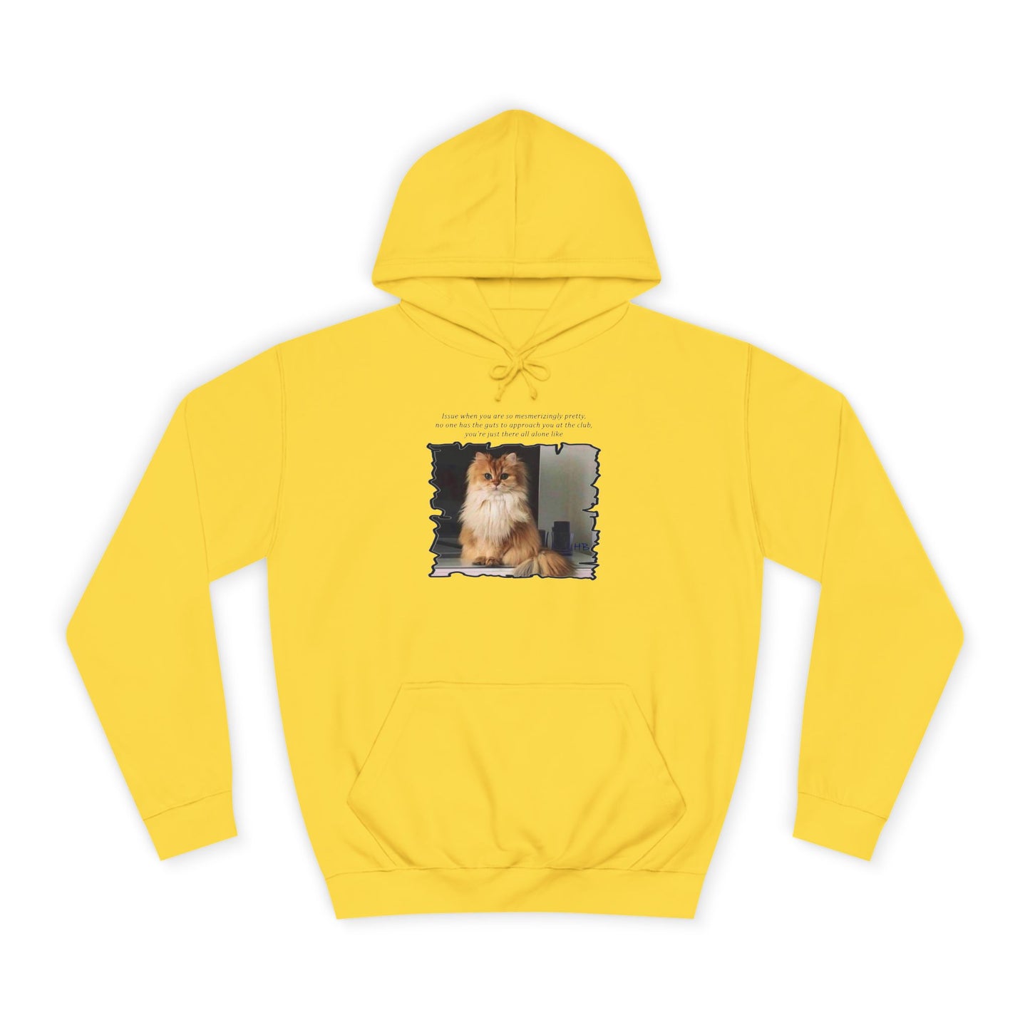 Get Yours Now -- Mesmerizing Lonely Kitty (Hoodie - Cozy and Durable)