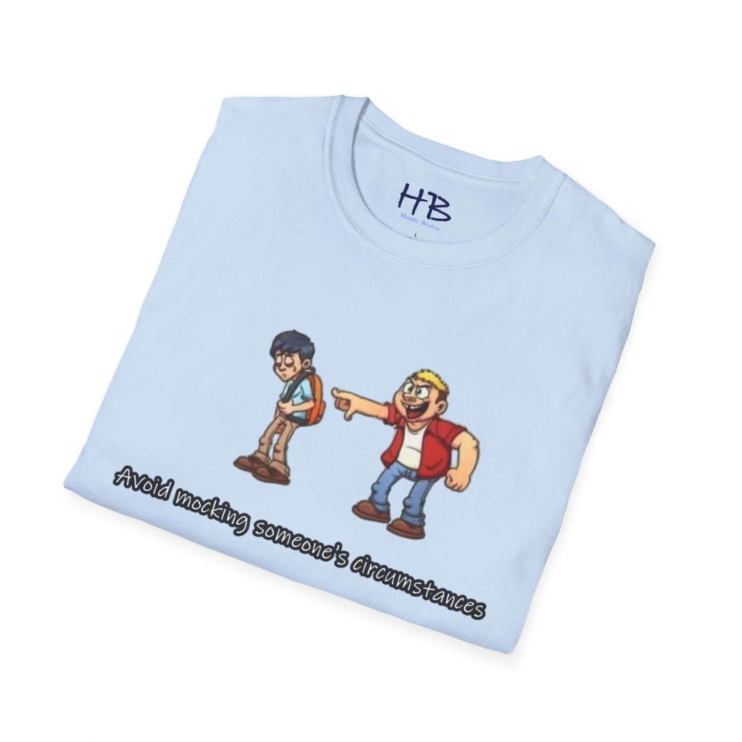 Cartoons Compassion Chronicle Bully's Gaze;  Mockery Mirage Teardrops of Resilience