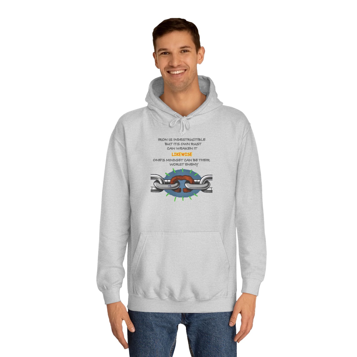Get Yours Now -- Empowering Mental Resilience Mindset (Hoodie - Cozy and Durable)