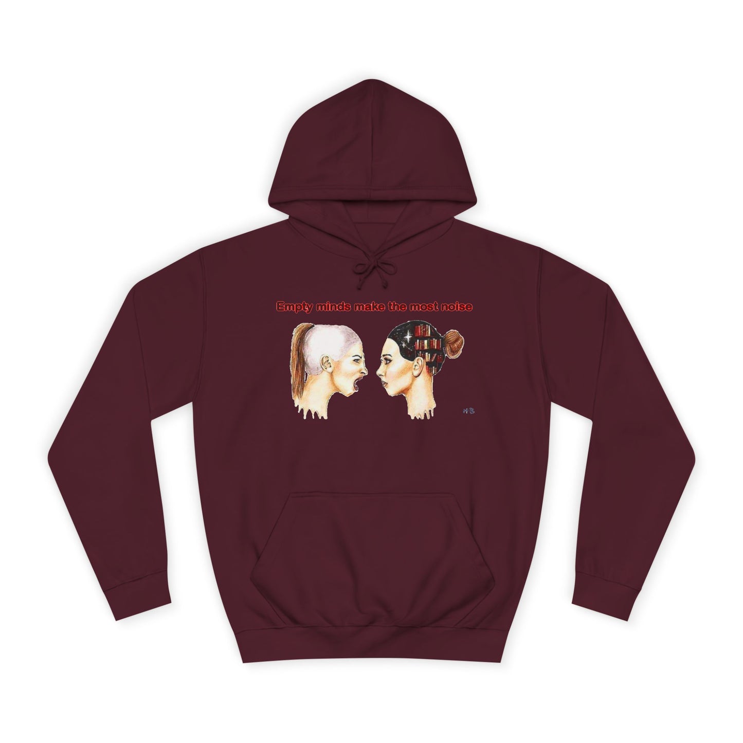 Get Yours Now -- Noiseless Nobility to Educate with The Power of Quiet Intellect (Hoodie - Cozy and Durable)