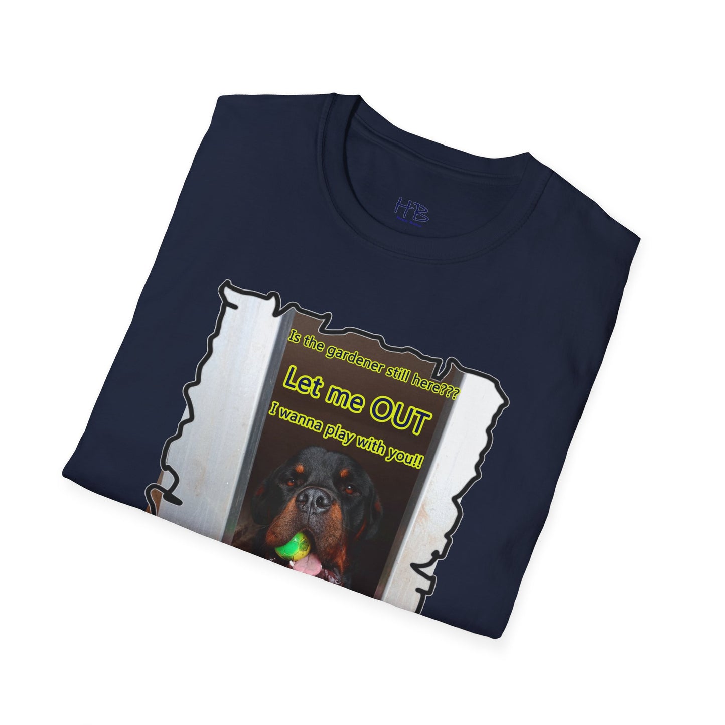 Luke (Male Rottie) with ball begging to play