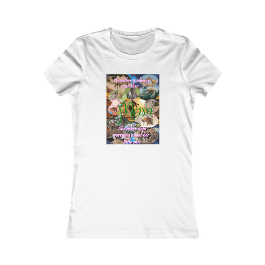A mother is always a mother (Women - Premium Cotton Tee)