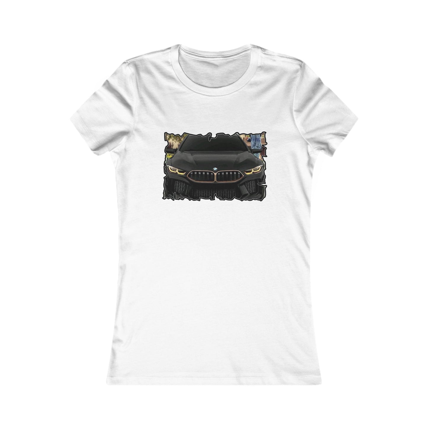 Exquisite BMW M8 Gran Coupe (Women - Premium Cotton Tee)